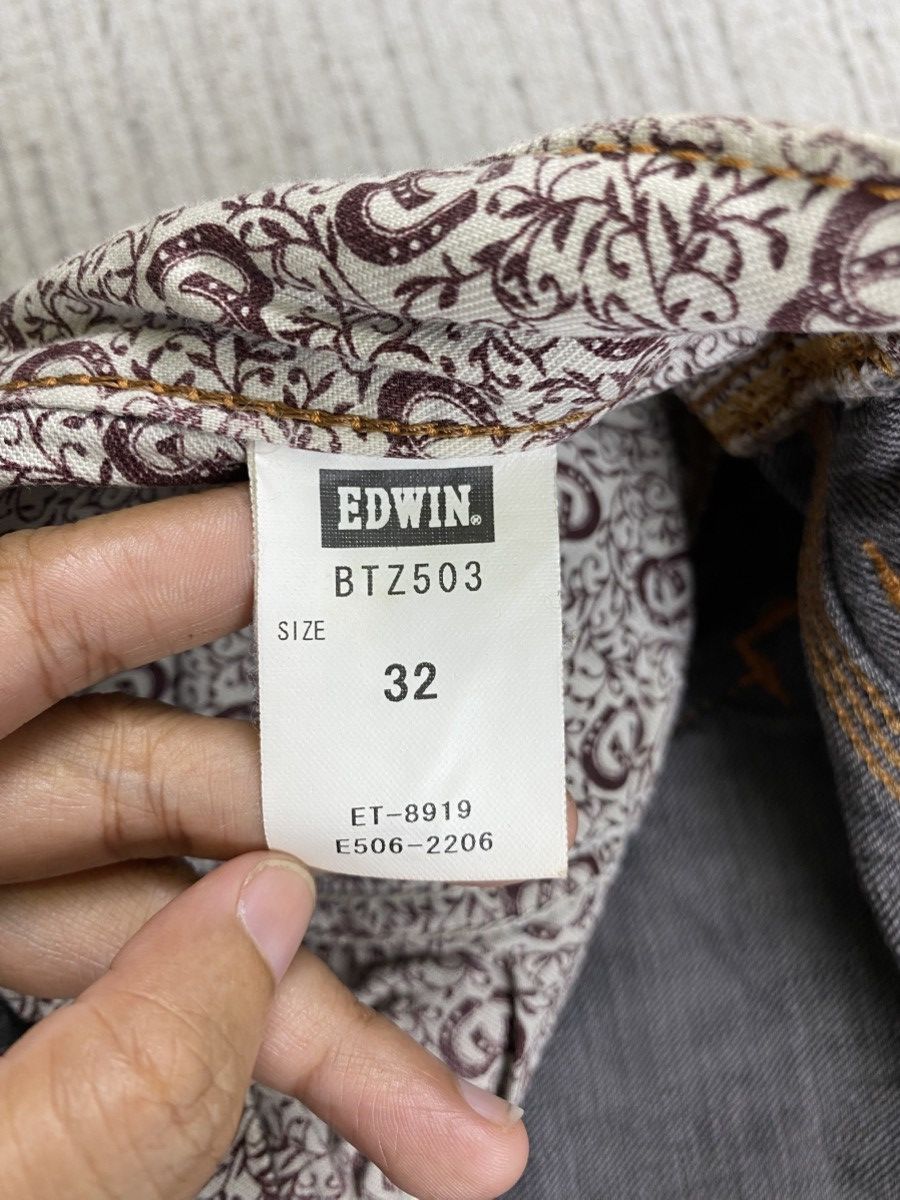 Edwin Vintage Edwin Flared Ash Grey Denim Jeans Size US 34 / EU 50 - 15 Thumbnail