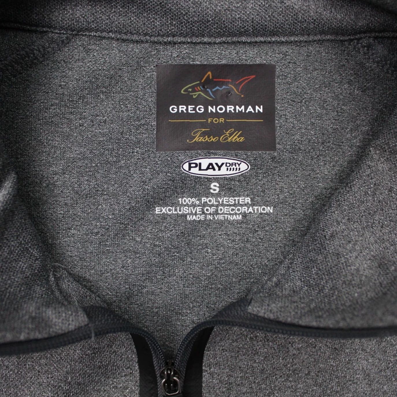 Tasso Elba Greg Norman for Tasso Elba Sweatshirt Mens Small Gray 1/4 Zip Pullover Sports Golf Shirt Size US S / EU 44-46 / 1 - 7 Thumbnail