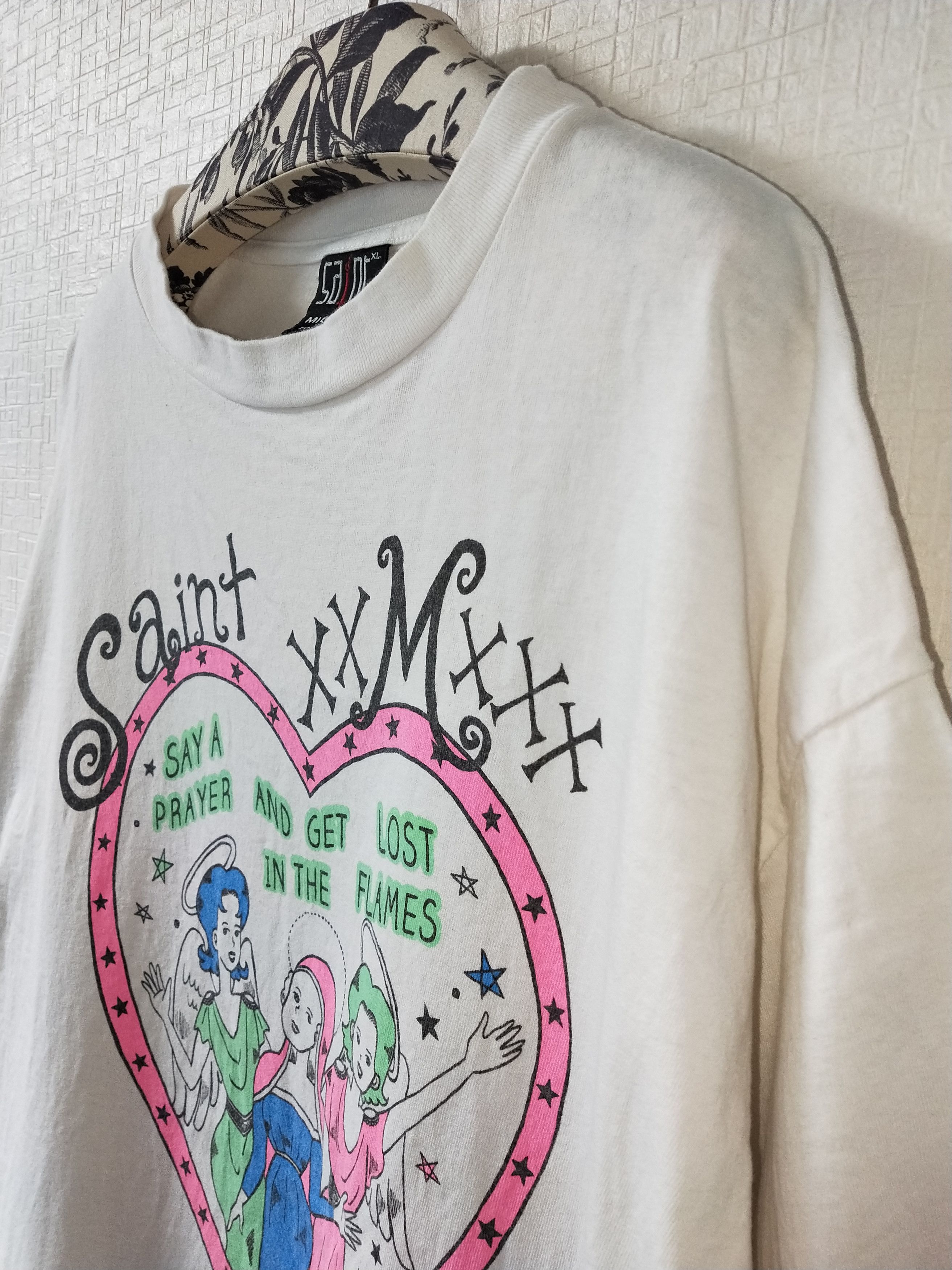 Saint Michael Heart Tee | Grailed