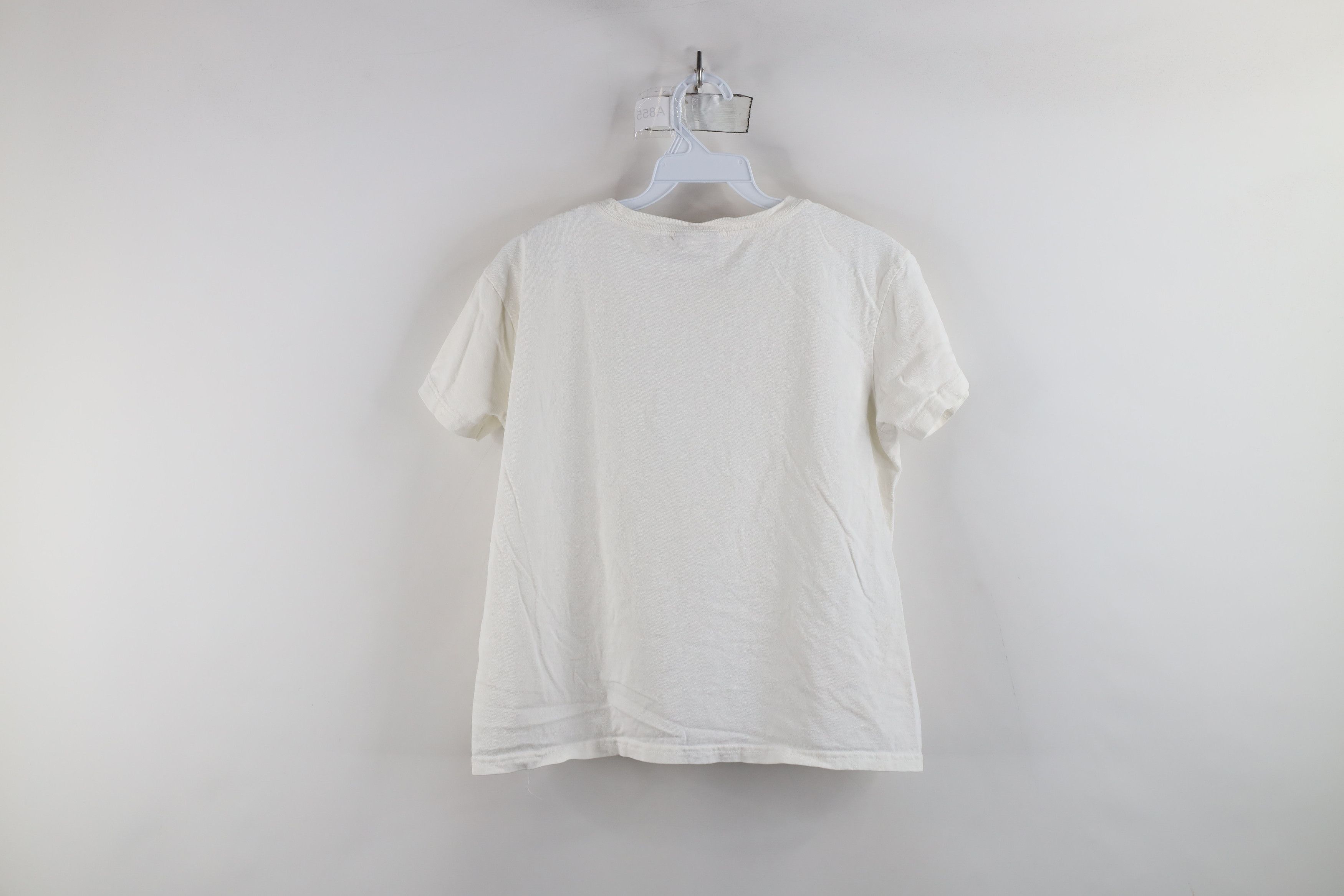 Nike × Vintage Vintage 90s Y2K Nike Scott Center Swoosh T-Shirt White Size S / US 4 / IT 40 - 13 Thumbnail