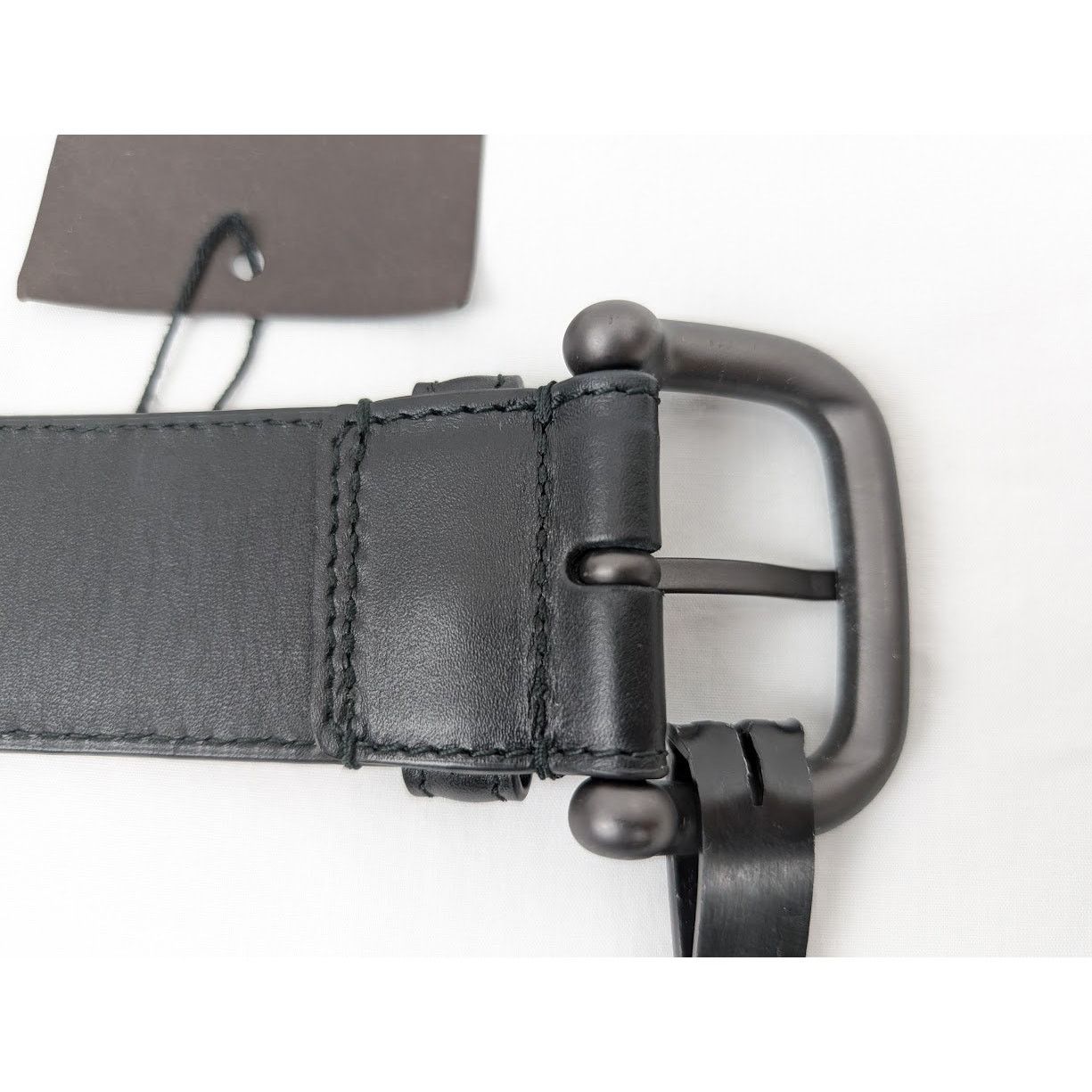 Bottega Veneta o1rshd1 Size: 115 / Intrecciato Belt in Black Size 44 - 10 Thumbnail