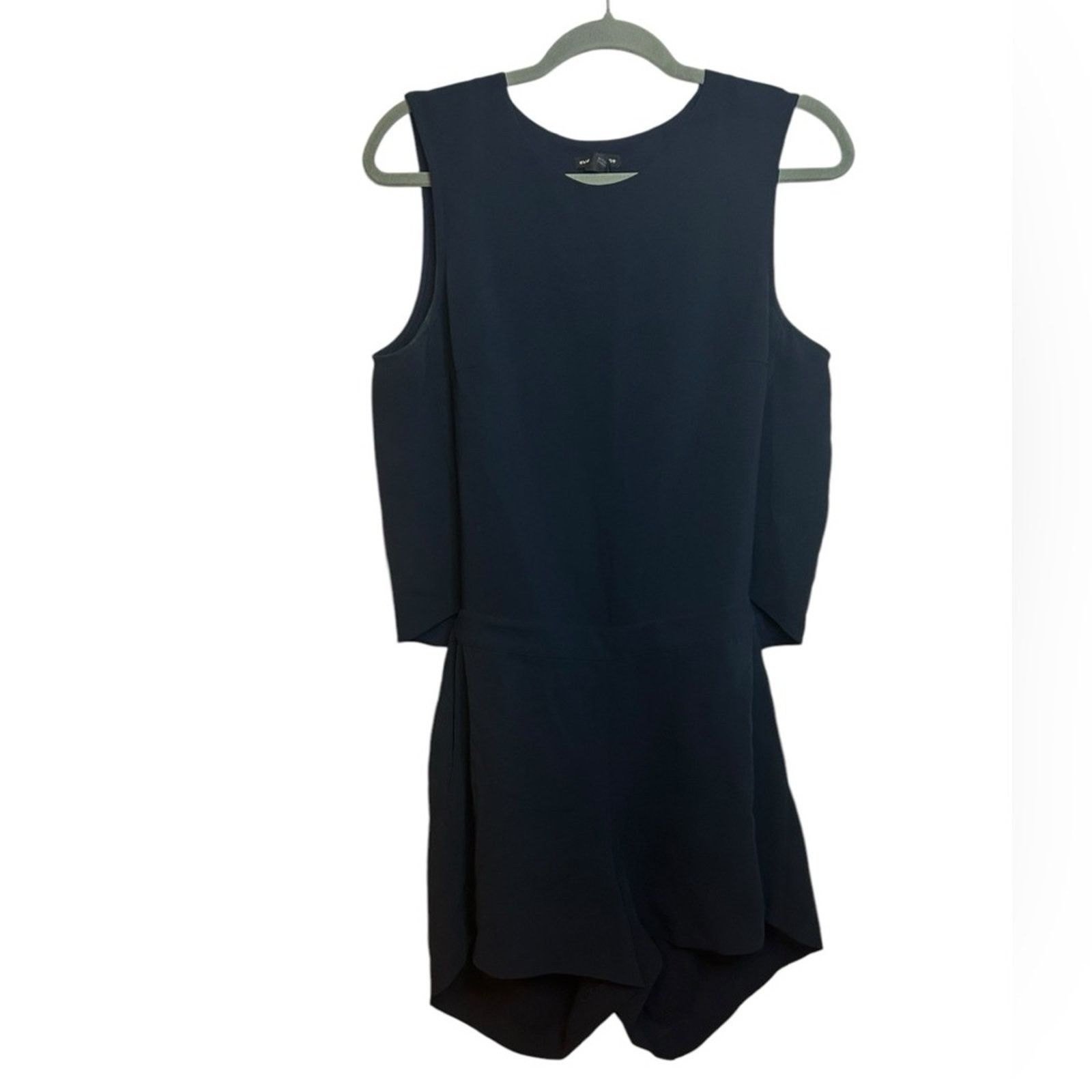 Club Monaco Club Monaco Navy Blue Open Back Romper Size 32" / US 10 / IT 46 - 1 Thumbnail