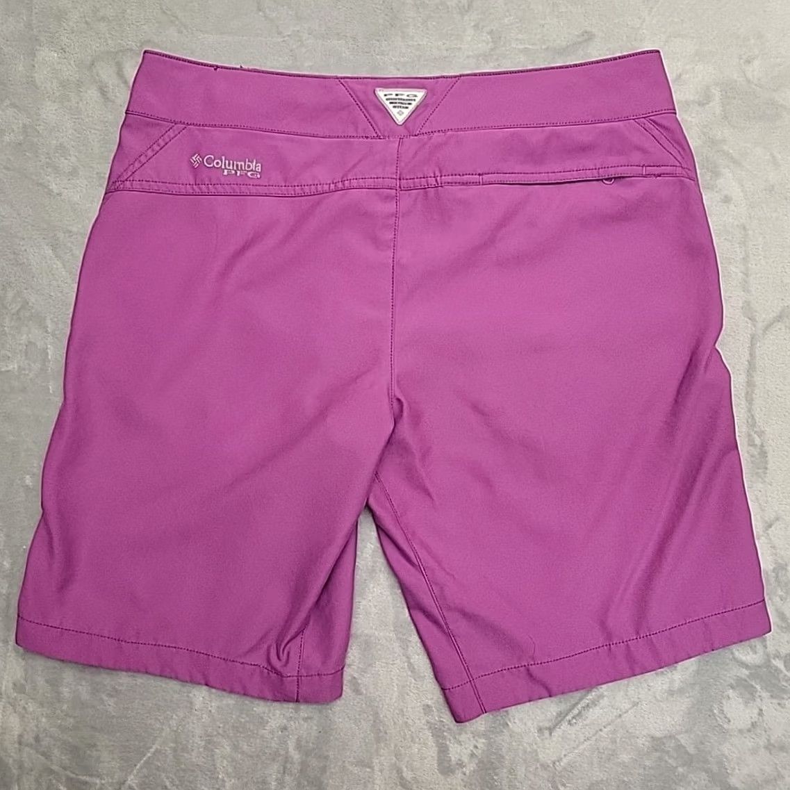 Vintage Columbia PFG Shorts Womens 8 Purple Performance Fishing Gear Outdoors Hike Gorp Shirt Size 30" / US 8 / IT 44 - 4 Thumbnail