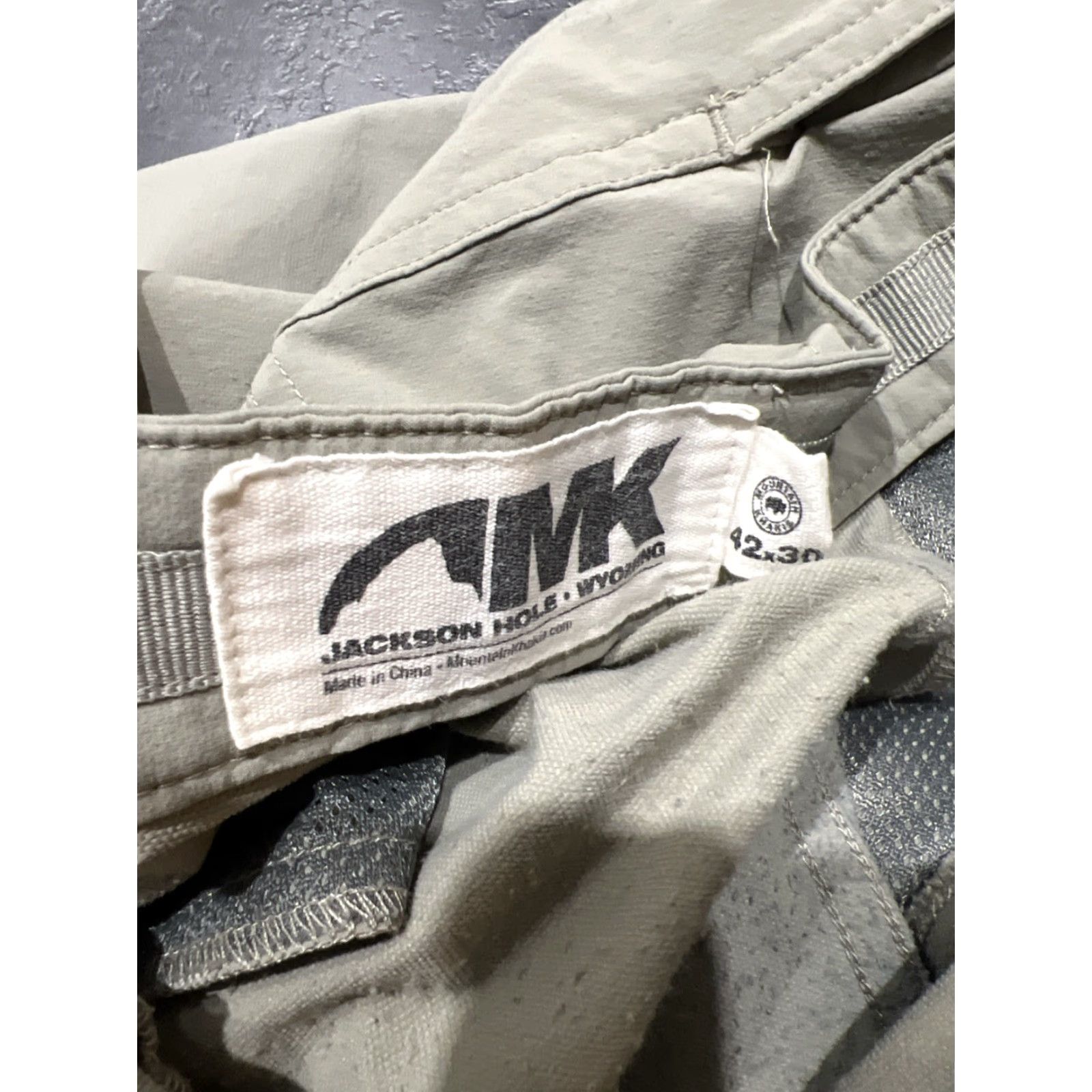 Mountain Khakis Mountain Khakis Pants Mens 42 Regular Straight Leg Khaki Cargo Nylon Pockets Fall Winter Size US 42 / EU 58 - 6 Thumbnail
