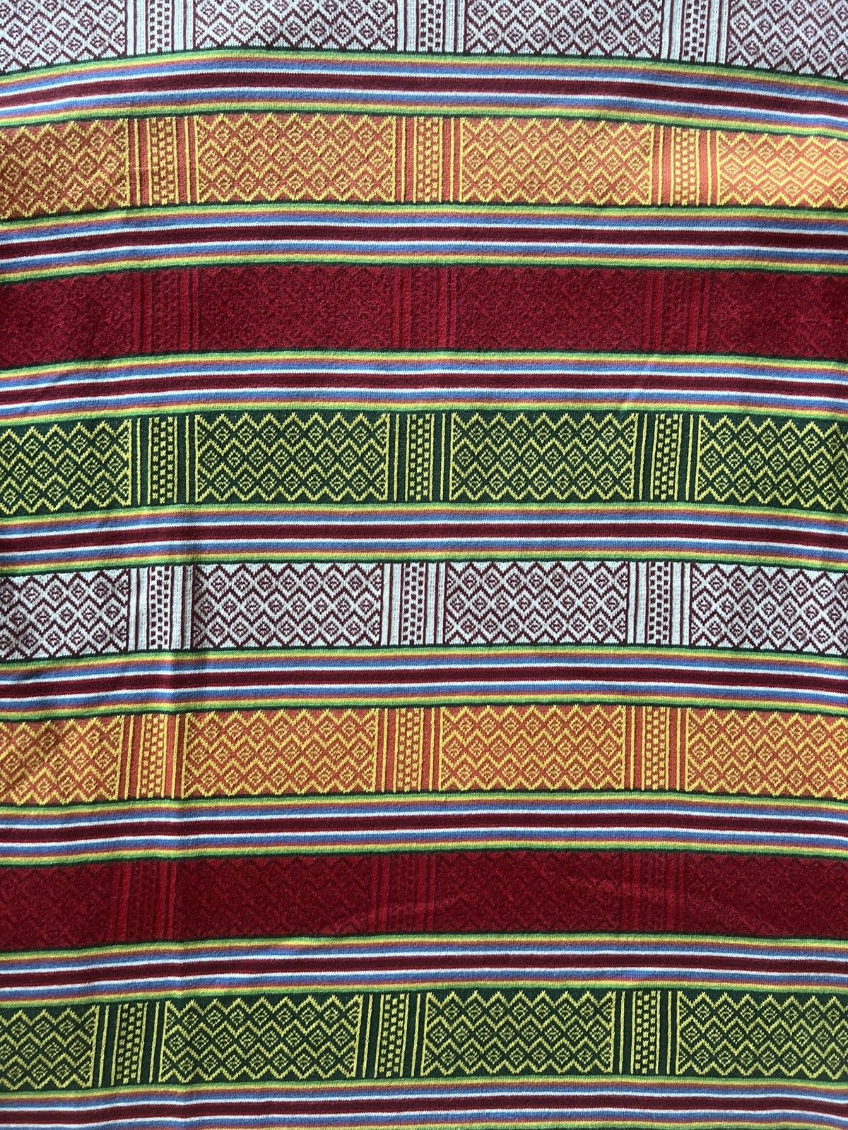 Yohji Yamamoto Yohji Yamamoto Pour Homme SS93 Multicolor Patterned Tee Size US M / EU 48-50 / 2 - 2 Thumbnail