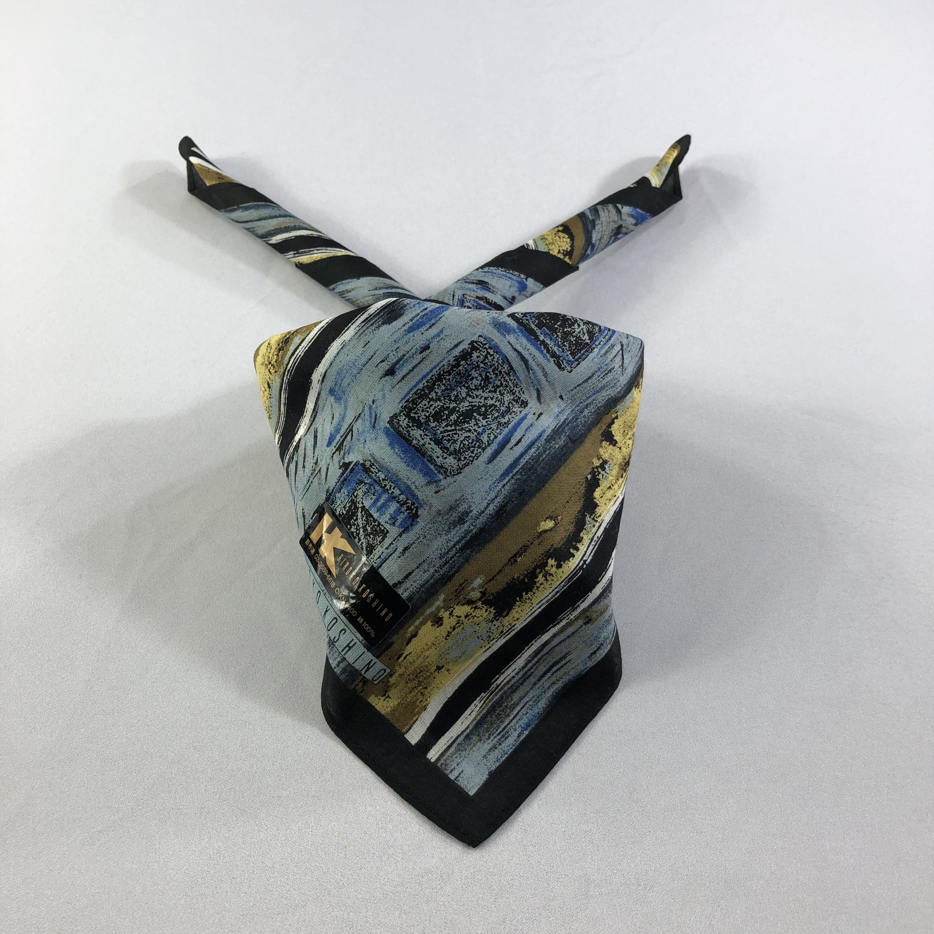 Hiroko Koshino Homme Hiroko Koshino Handkerchief Neckerchief Bandana H1955 Size ONE SIZE - 1 Thumbnail