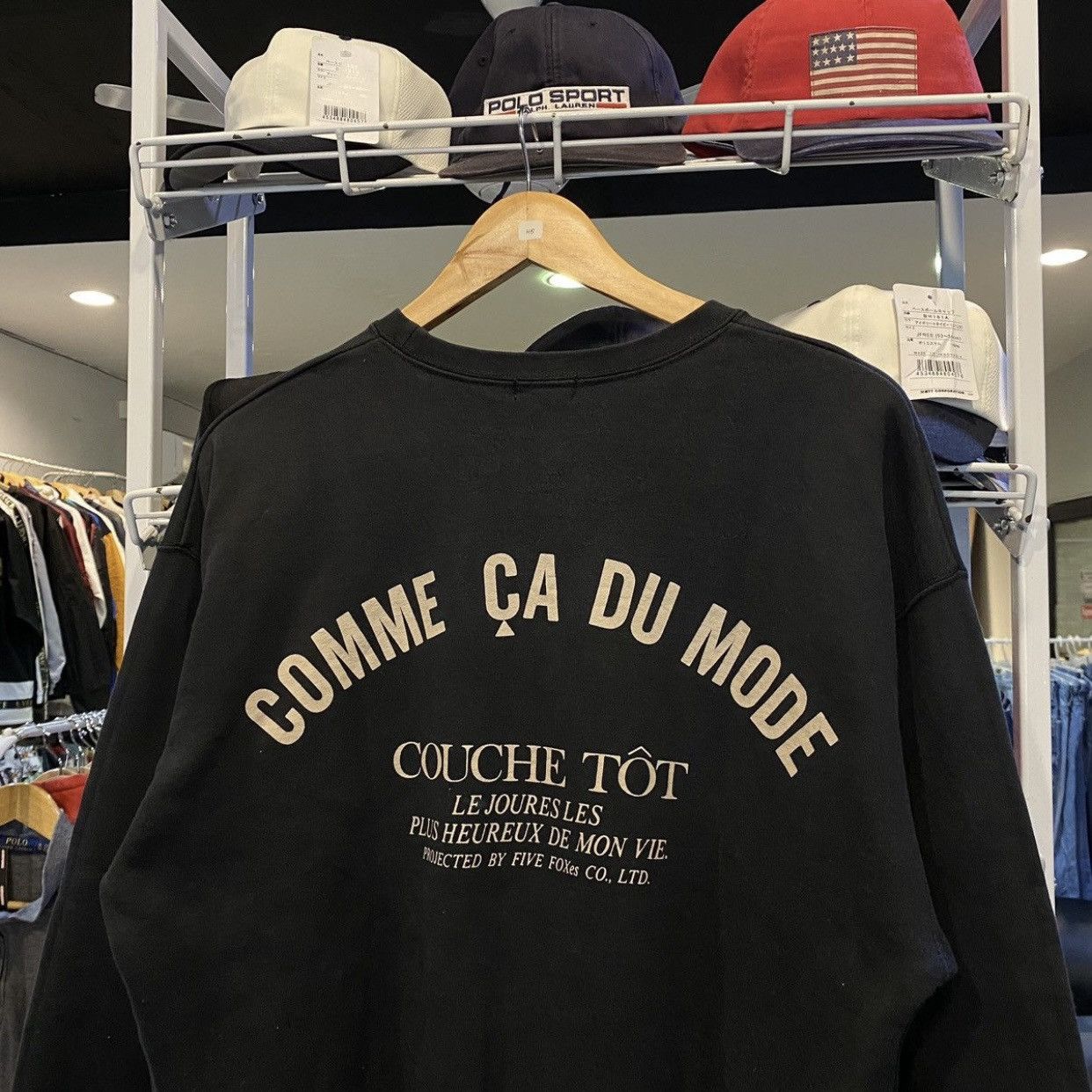 Comme Ca Ism VINTAGE COMME CA DU MODE COUCHE TOT SWEATSHIRT Kapital Size US L / EU 52-54 / 3 - 3 Thumbnail