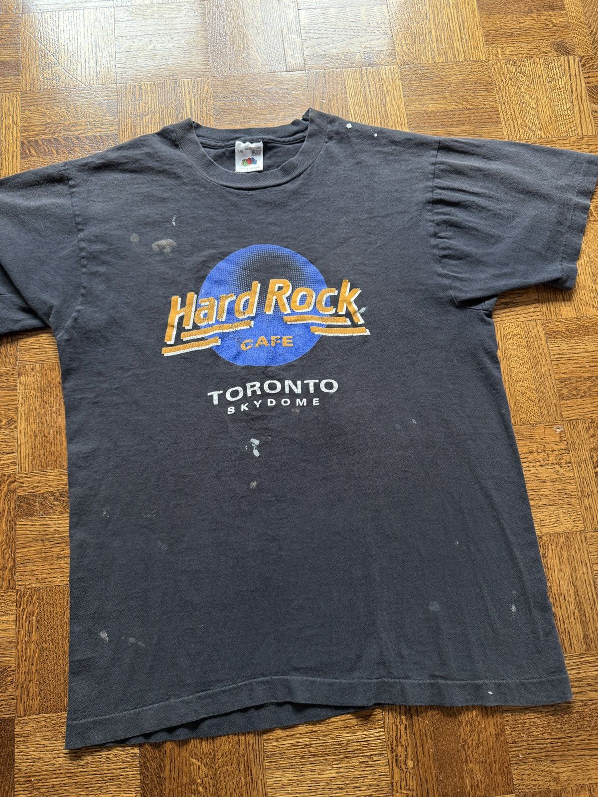 Vintage Vintage 90s Hard Rock Cafe Toronto Graphic Tee Size US L / EU 52-54 / 3 - 3 Thumbnail