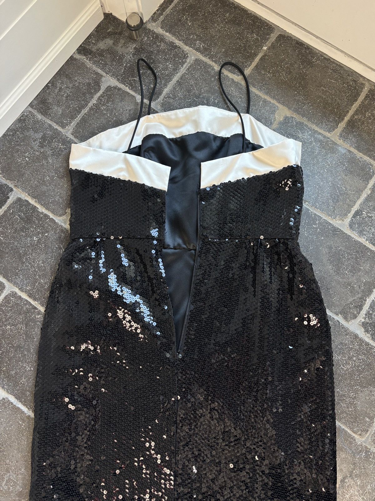Vintage Vintage Sequin Dress & Jacket Two Piece Set Custom Cocktail Size XS / US 0-2 / IT 36-38 - 8 Thumbnail