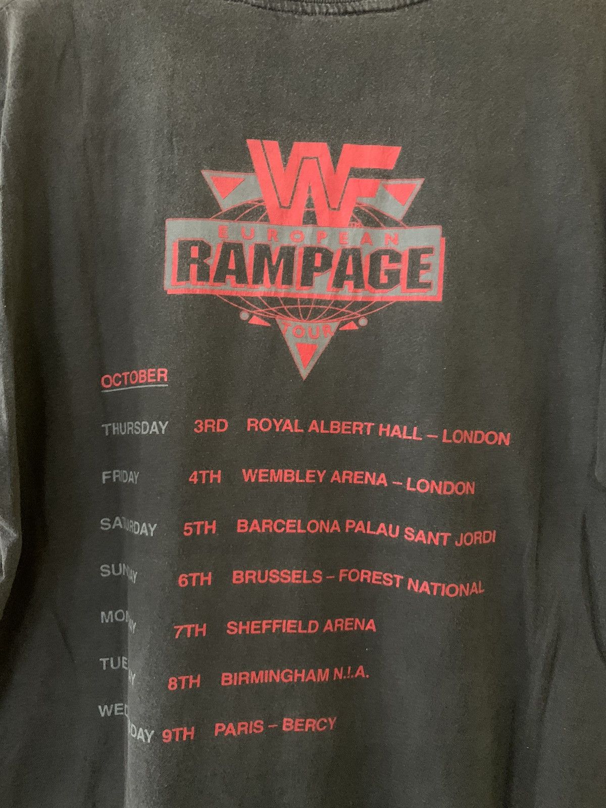 Vintage × WCW/nWo × WWF RARE‼️Vintage europe undertaker rampage shirt Size US L / EU 52-54 / 3 - 5 Thumbnail