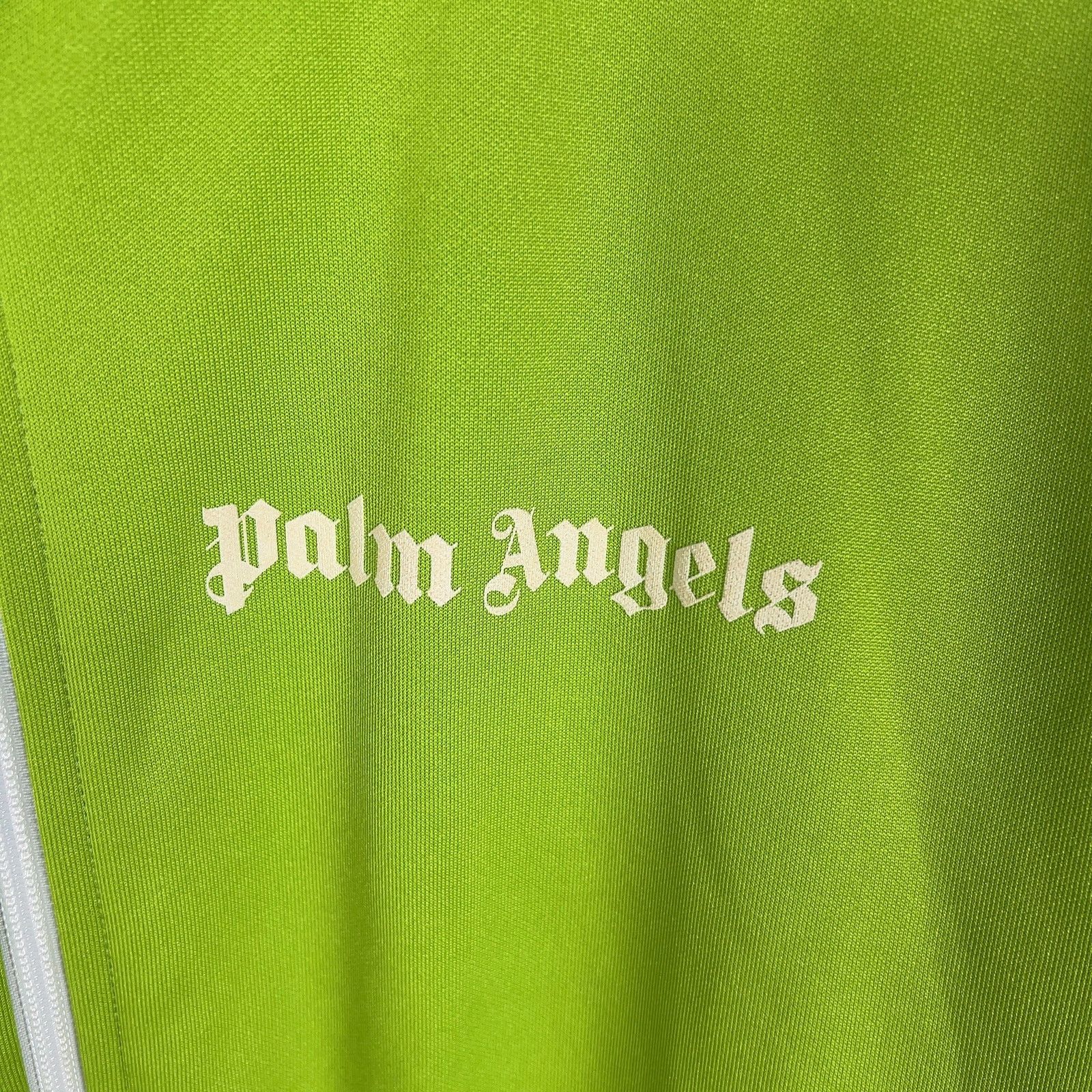 Palm Angels Palm Angels Slime Green Track Jacket Size US XL / EU 56 / 4 - 2 Thumbnail