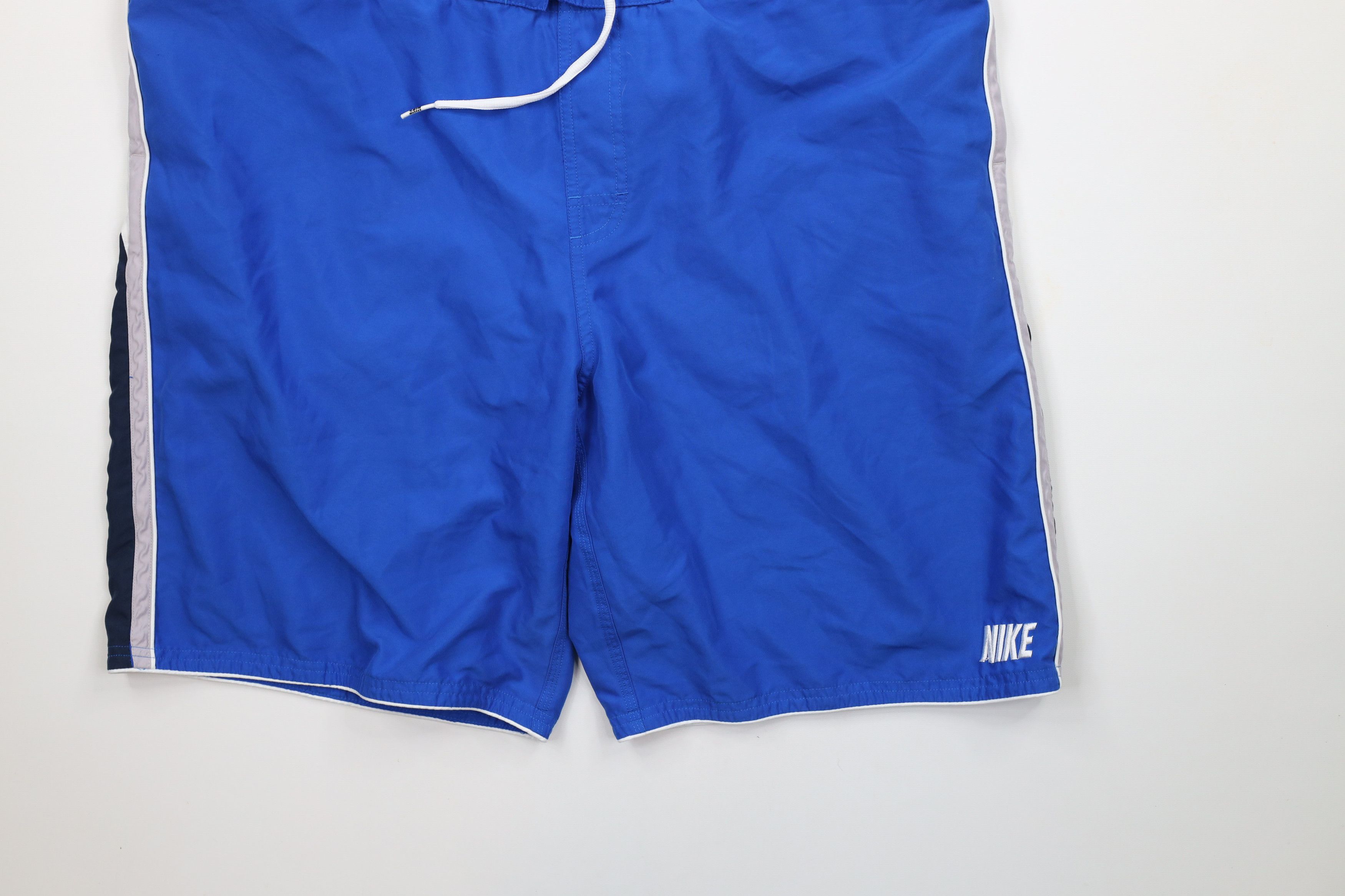 Nike × Vintage Vintage Nike Scott Mini Swoosh Block Letter Lined Shorts Size US 38 / EU 54 - 4 Thumbnail