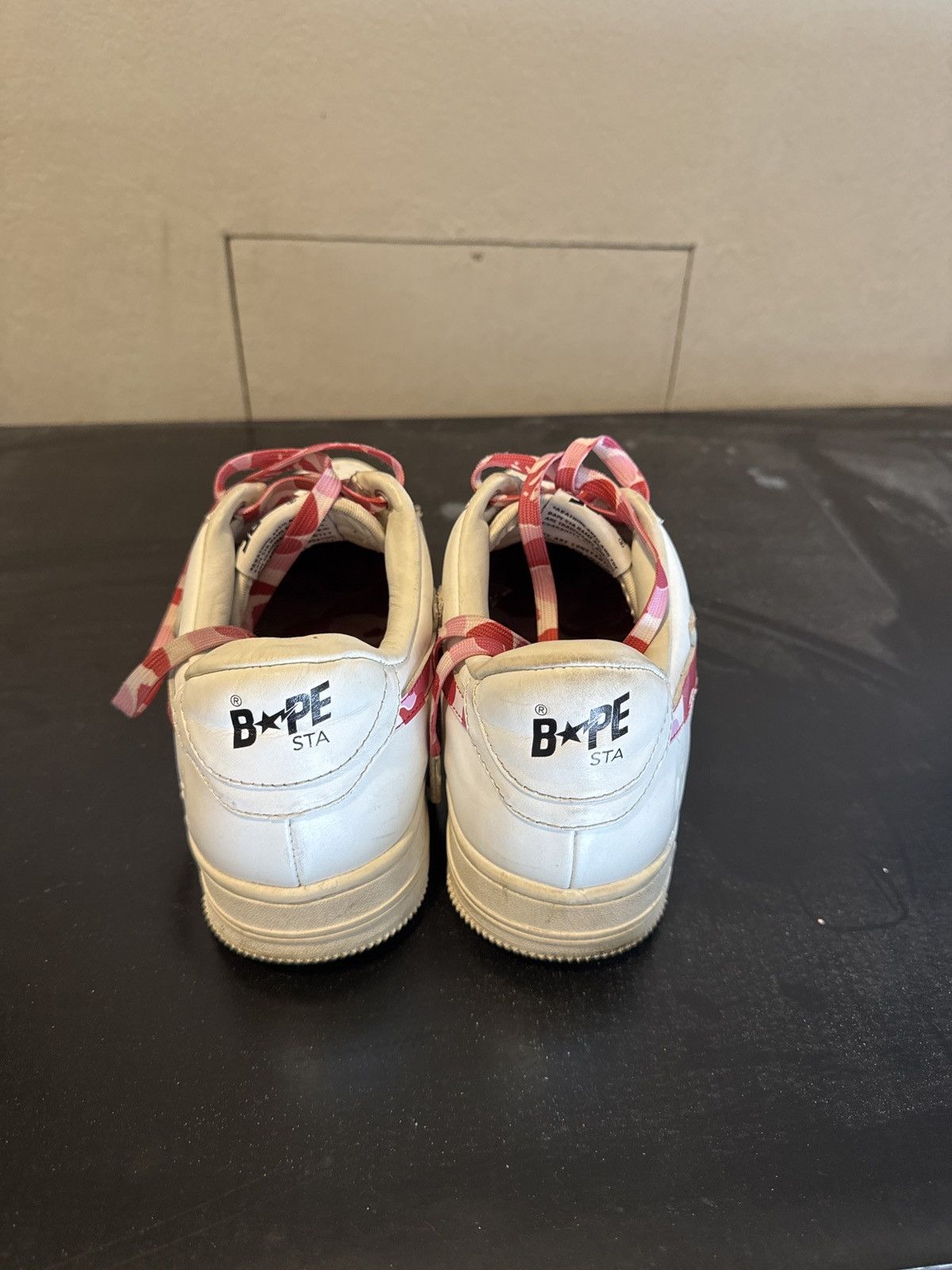 Bape Bapesta 'ABC Camo Pack - Pink' Size US 10 / EU 43 - 4 Thumbnail