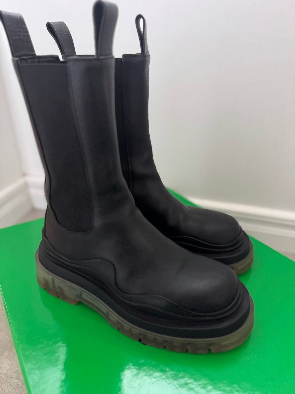 Bottega Veneta Bottega Veneta The Tire Chelsea boots clear sole Size US 10 / IT 40 - 2 Thumbnail