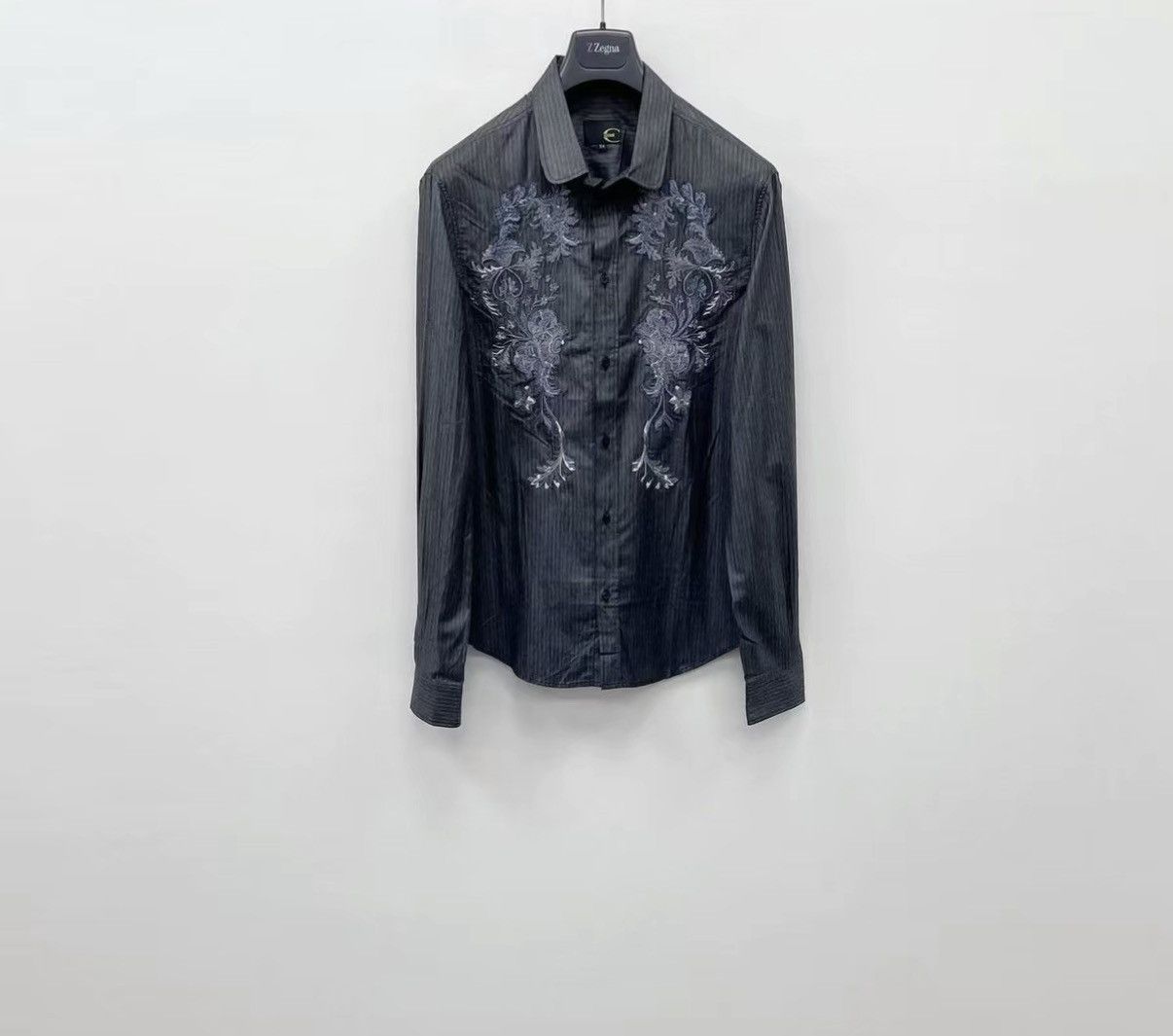 Just Cavalli Just Cavalli Heavy Embroidered Long Sleeve Shirt J30 Size US M / EU 48-50 / 2 - 1 Thumbnail