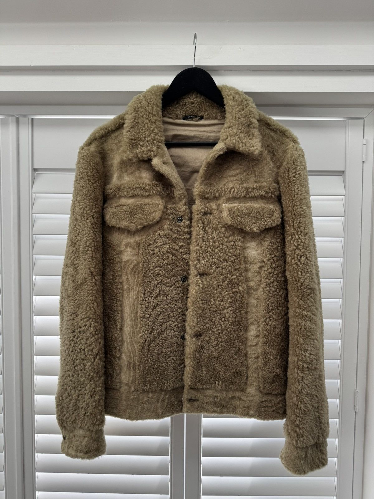 Maison Margiela RUNWAY PIECE, MAISON MARGIELA SHEARLING JACKET SIZE48 Size US M / EU 48-50 / 2 - 1 Thumbnail