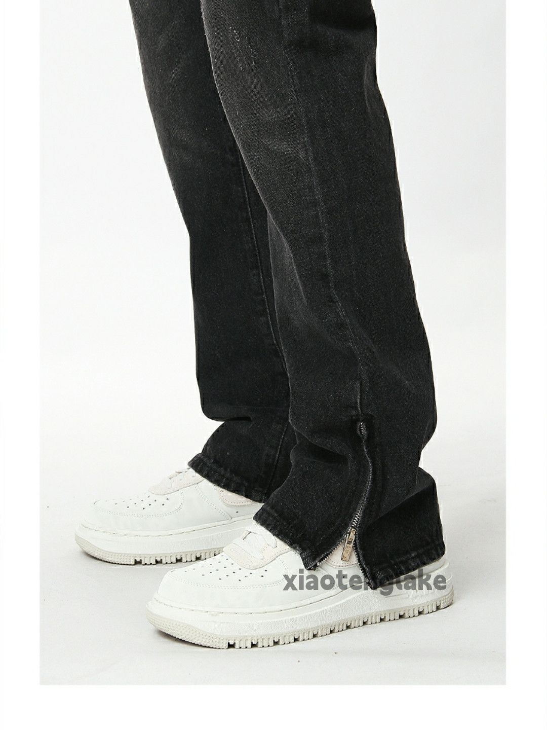 Jean × Vintage zipper utility carpenter washed faded cargo jeans Size US 32 / EU 48 - 6 Thumbnail