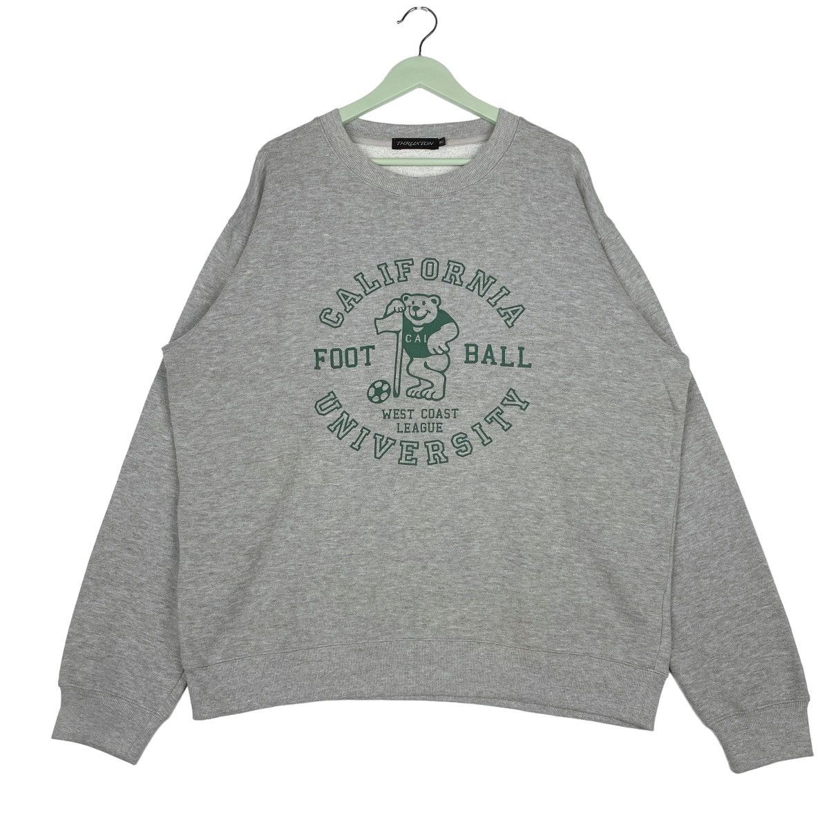 Designer × Vintage California University Sweatshirt Crewneck Pullover Jumper Size US L / EU 52-54 / 3 - 1 Thumbnail