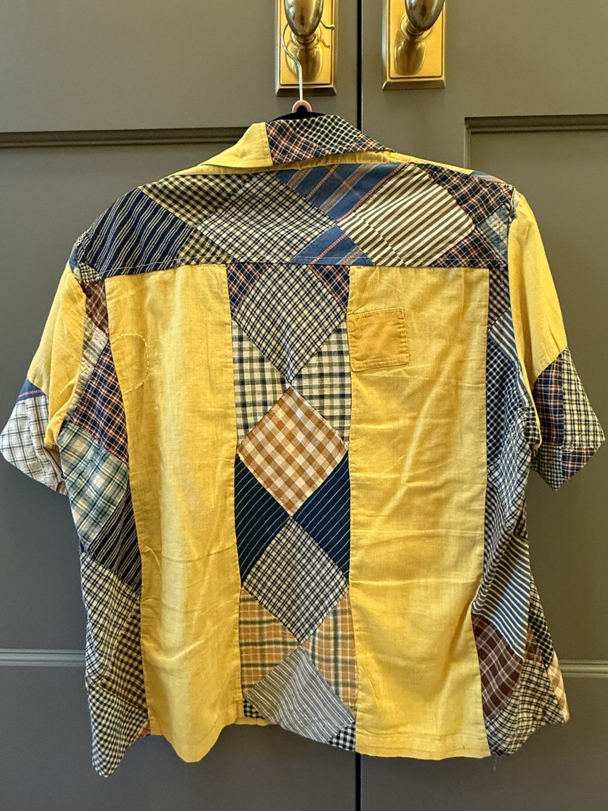 Bode Bode Short sleeve quilt shirt Size US S / EU 44-46 / 1 - 2 Thumbnail