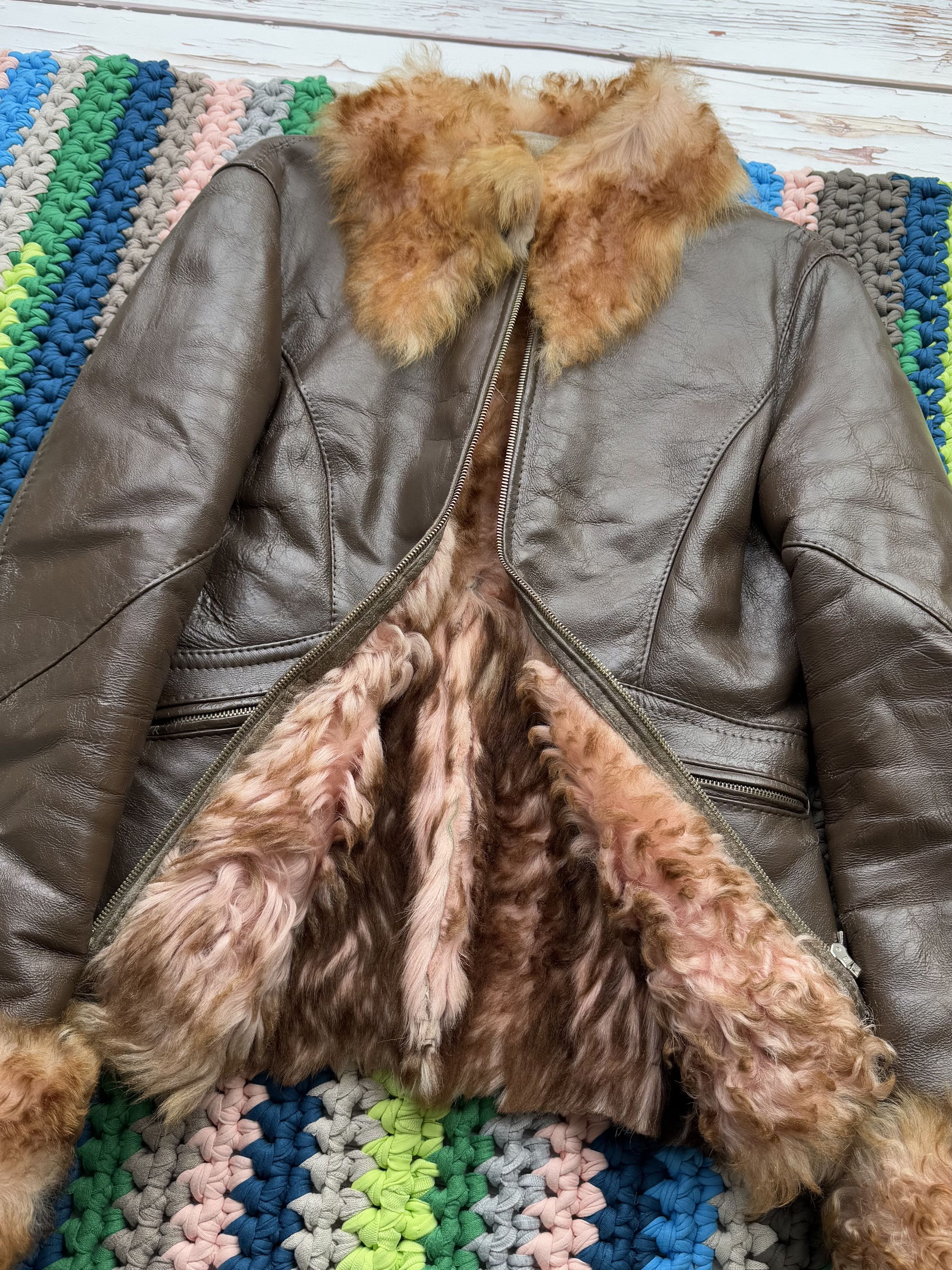Hysteric Glamour Vintage Real Sheepskin Jacket (ET1)(D15) Size S / US 4 / IT 40 - 6 Thumbnail