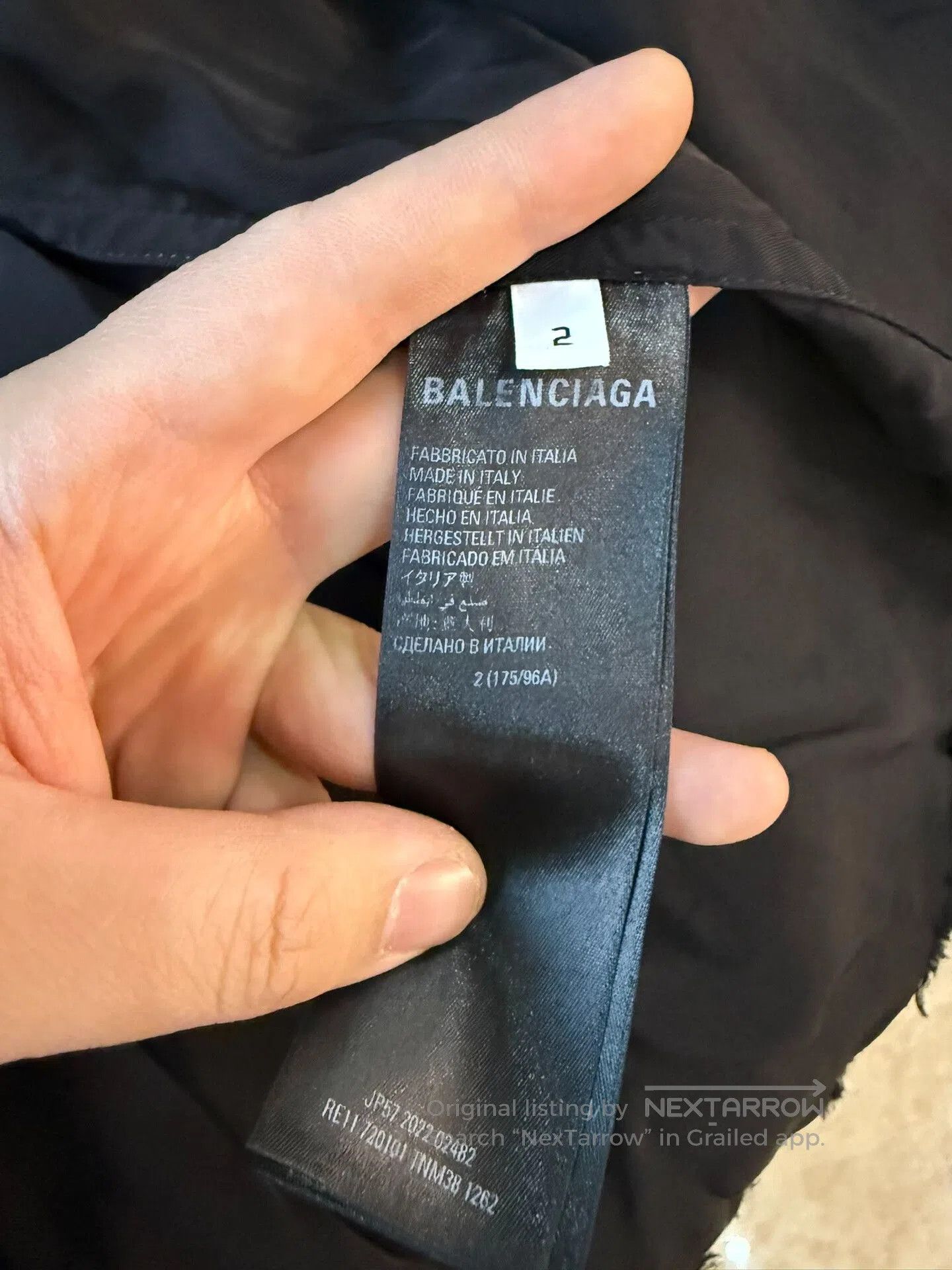 Balenciaga balenciaga flannel shirt jacket size 2. Size US M / EU 48-50 / 2 - 6 Thumbnail