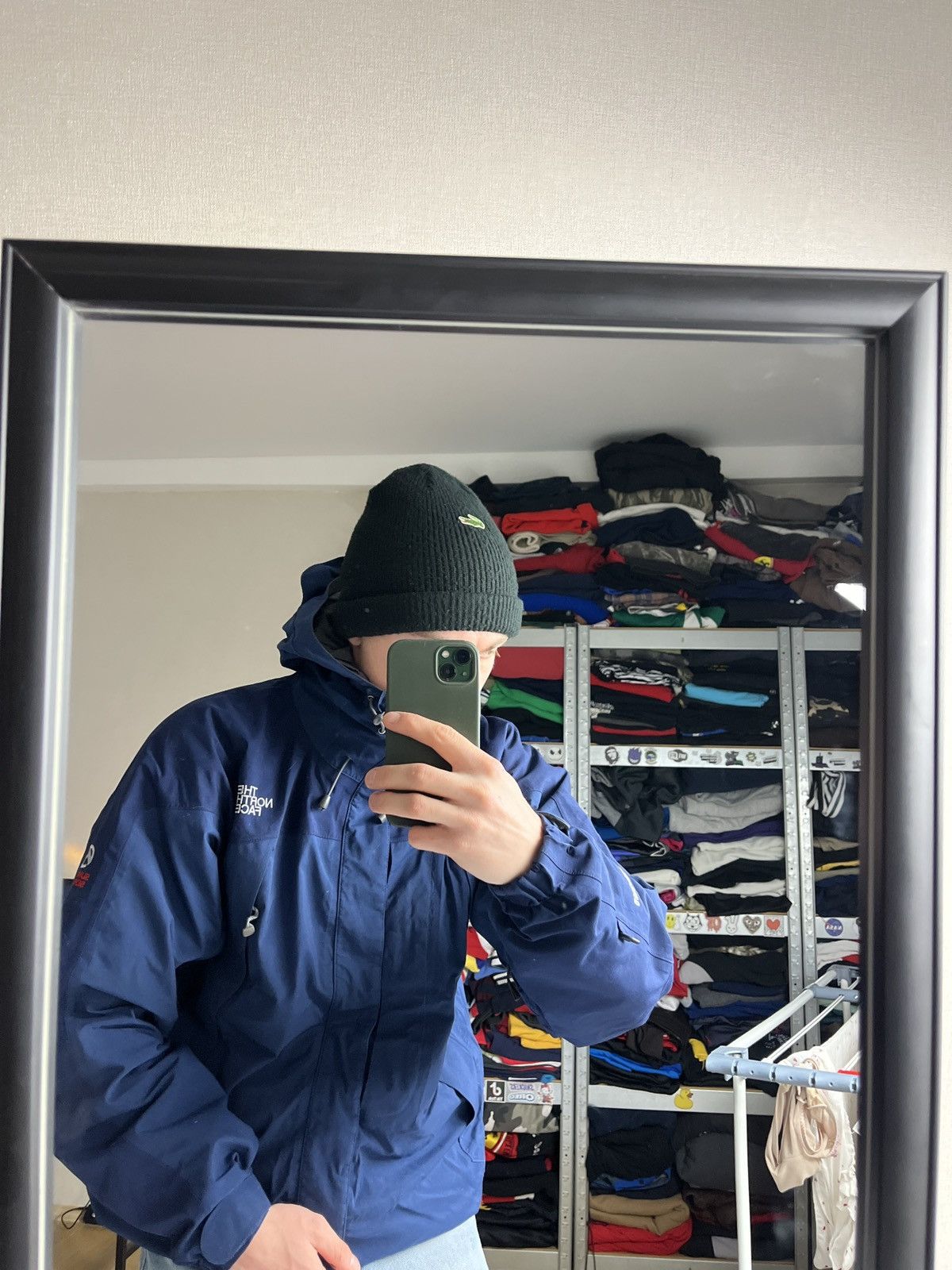 Lacoste Vintage Lacoste Acrylic Beanie Hat 90s Made In France Hype Size ONE SIZE - 3 Thumbnail