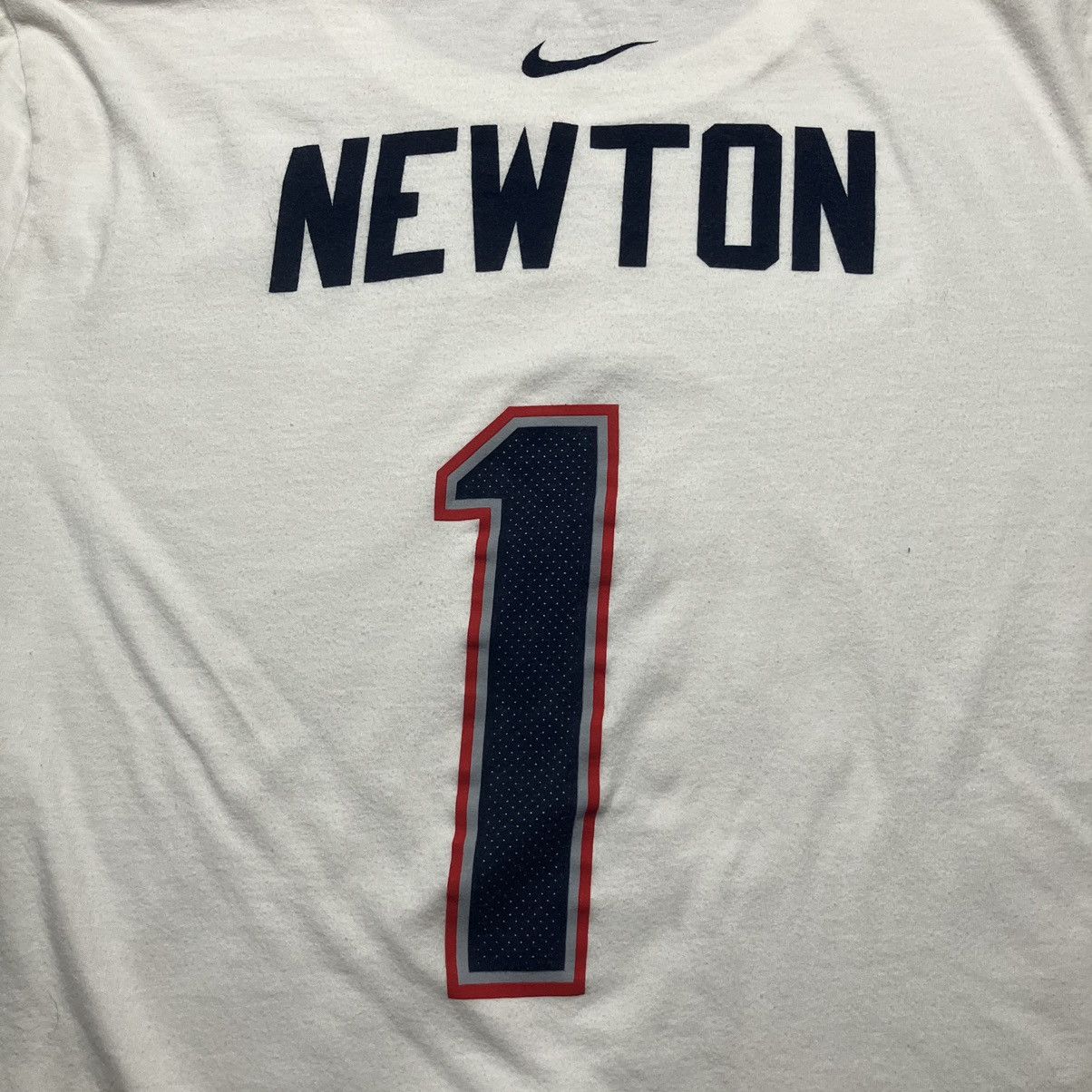 NFL × Nike Nike New England Patriots Cam Newton NFL Football T Shirt Size XL / US 12-14 / IT 48-50 - 4 Thumbnail