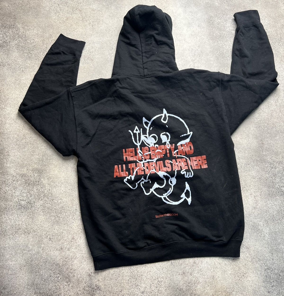 Rap Tees slowthai hell is here tour hoodie Size US M / EU 48-50 / 2 - 4 Thumbnail