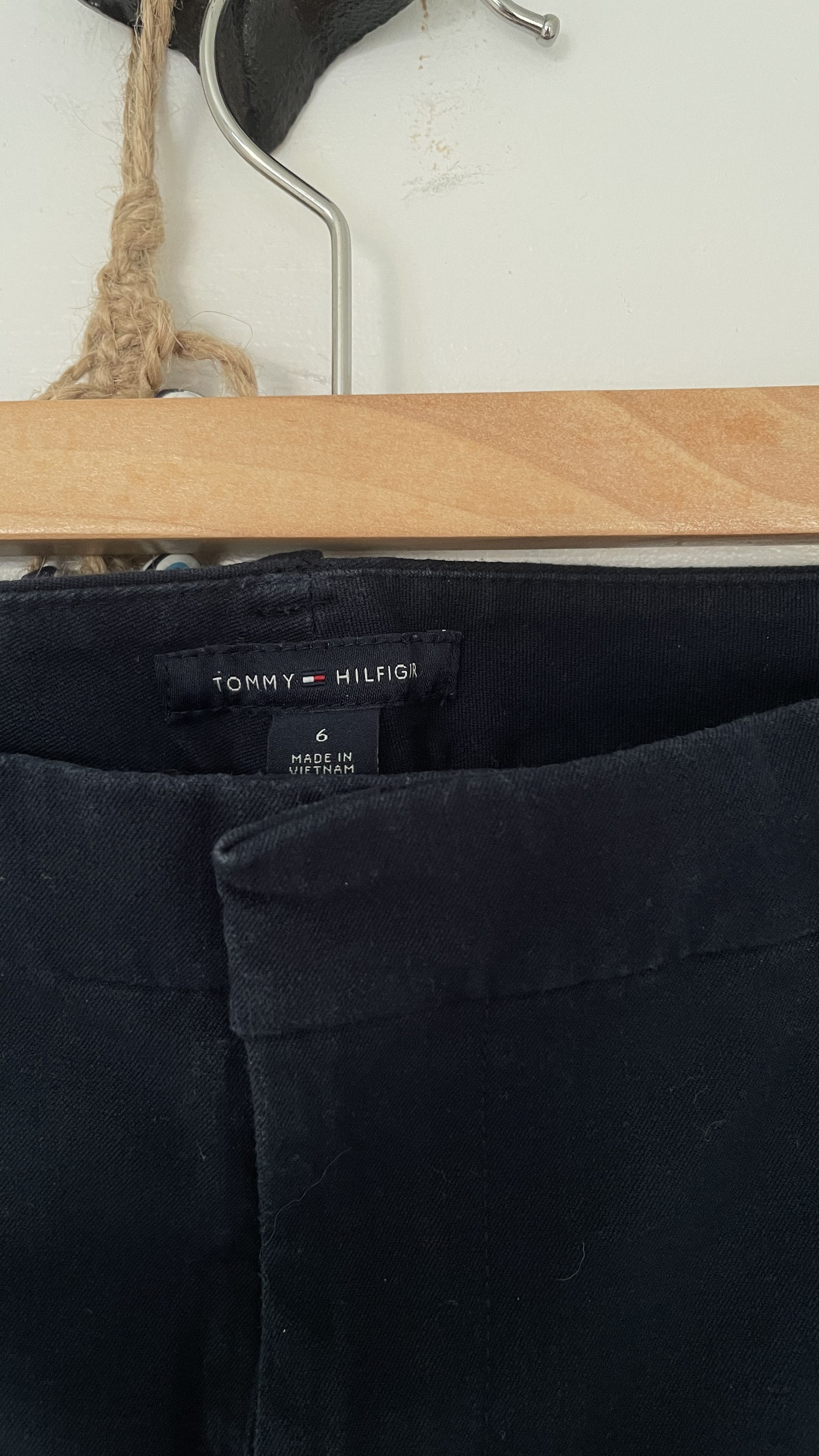 Tommy Hilfiger NAVY BLUE PANTS TOMMY HILFIGER (6) Size 28" / US 6 / IT 42 - 4 Thumbnail