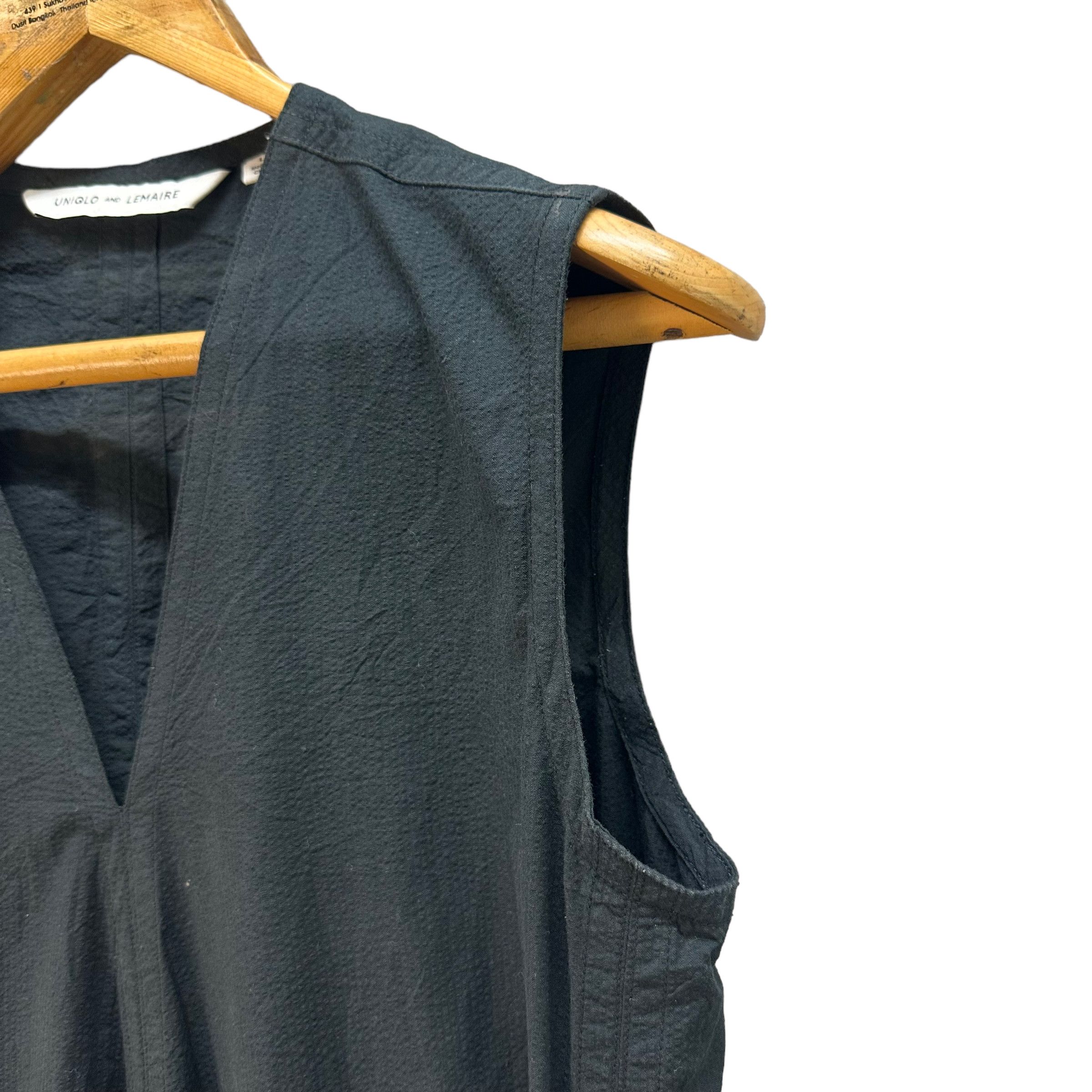 Lemaire × Uniqlo UNIQLO AND LEMAIRE DRESS #7887-188 Size L / US 10 / IT 46 - 7 Thumbnail