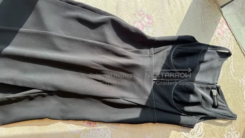 Versace Versace Black camisole dress Size S / US 4 / IT 40 - 4 Thumbnail