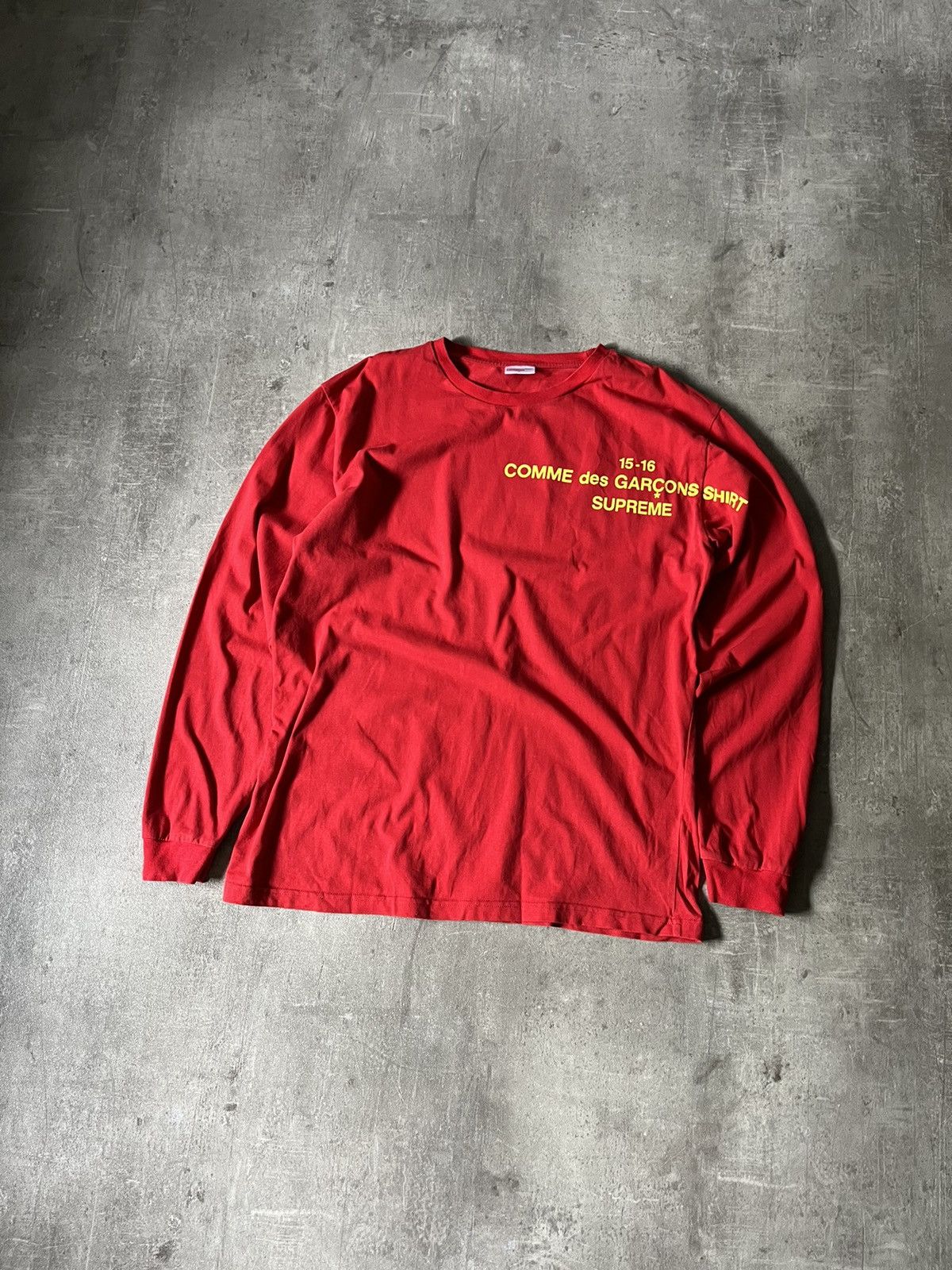 Supreme cdg longsleeve online