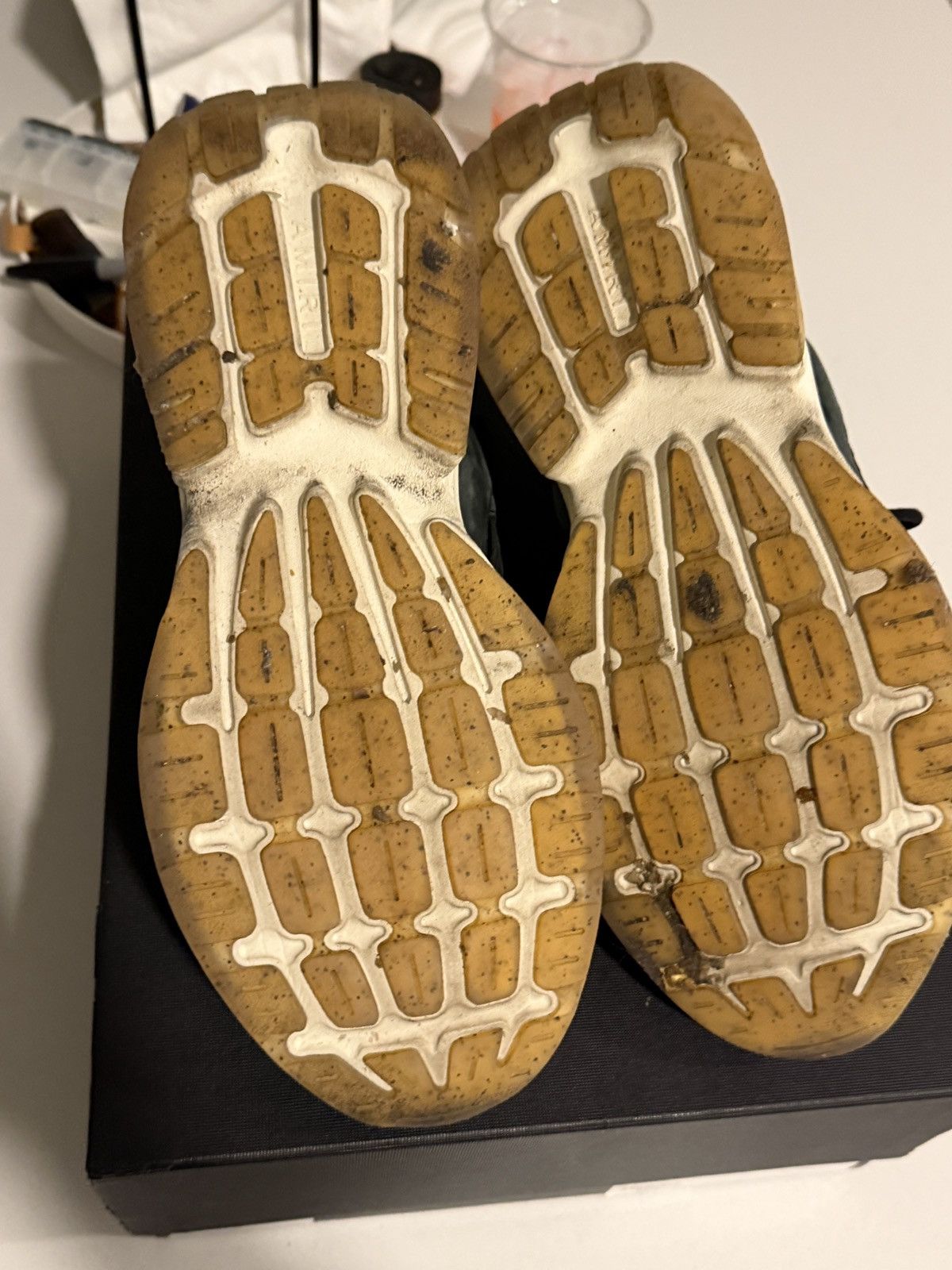 Amiri Amiri bone runner size 12 Size US 12 / EU 45 - 4 Thumbnail