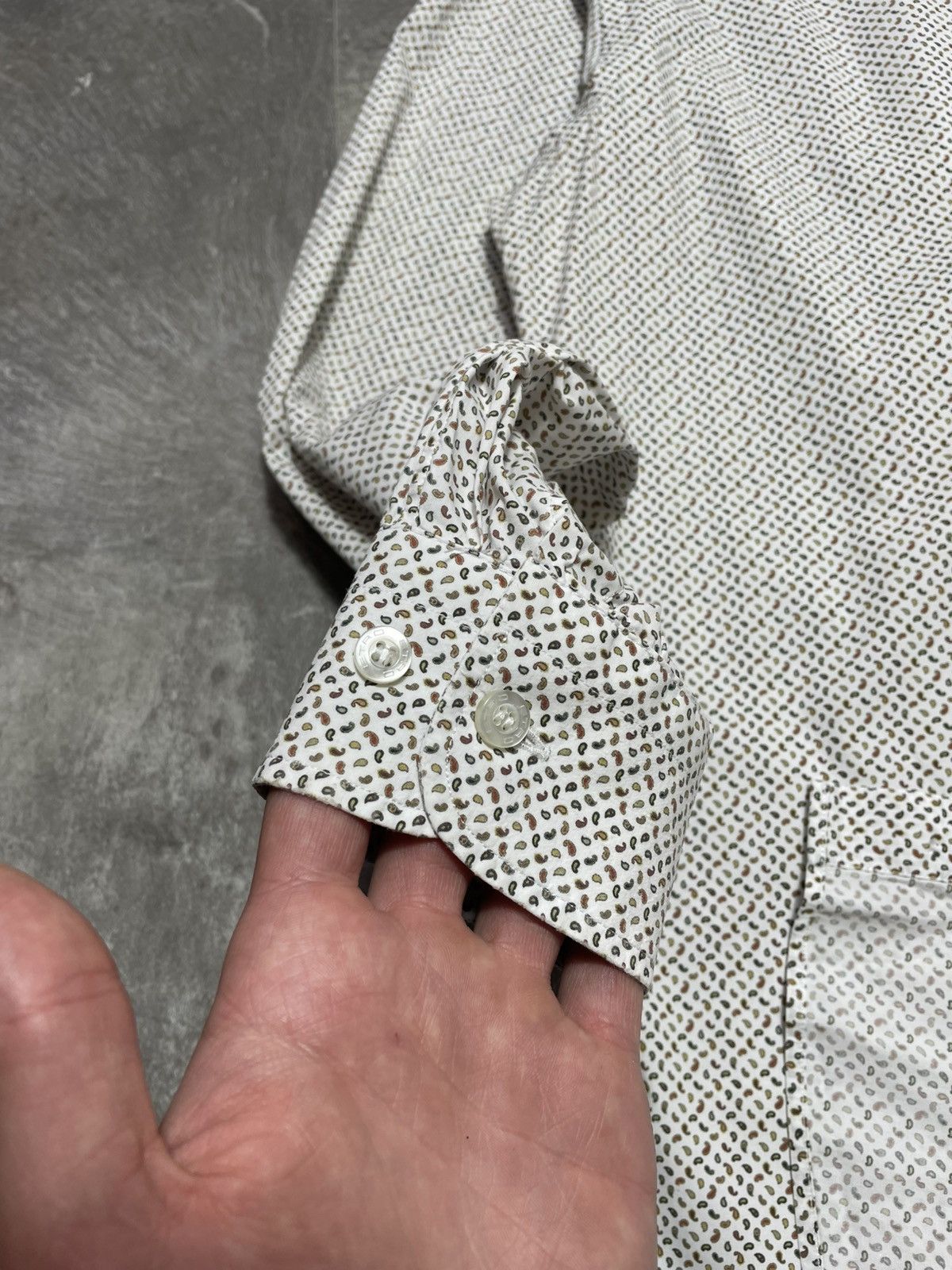 Etro ETRO Milano Paisley Shirt Size 40 M Embroidered Pegasus Logo Size US M / EU 48-50 / 2 - 5 Thumbnail