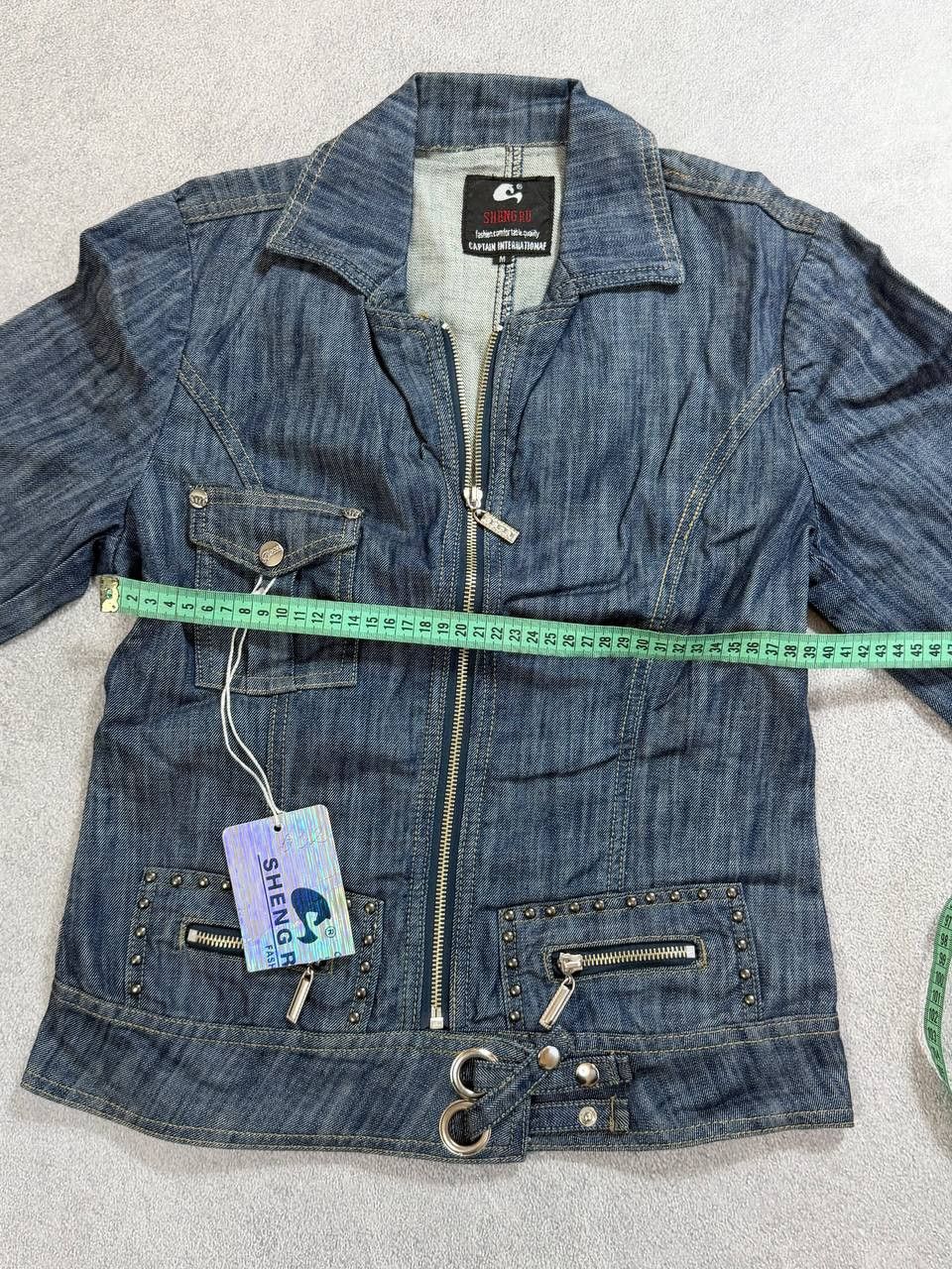 Japanese Brand VTG 90s Denim Trucker Multi-zip archive japan style jacket Size US S / EU 44-46 / 1 - 9 Thumbnail