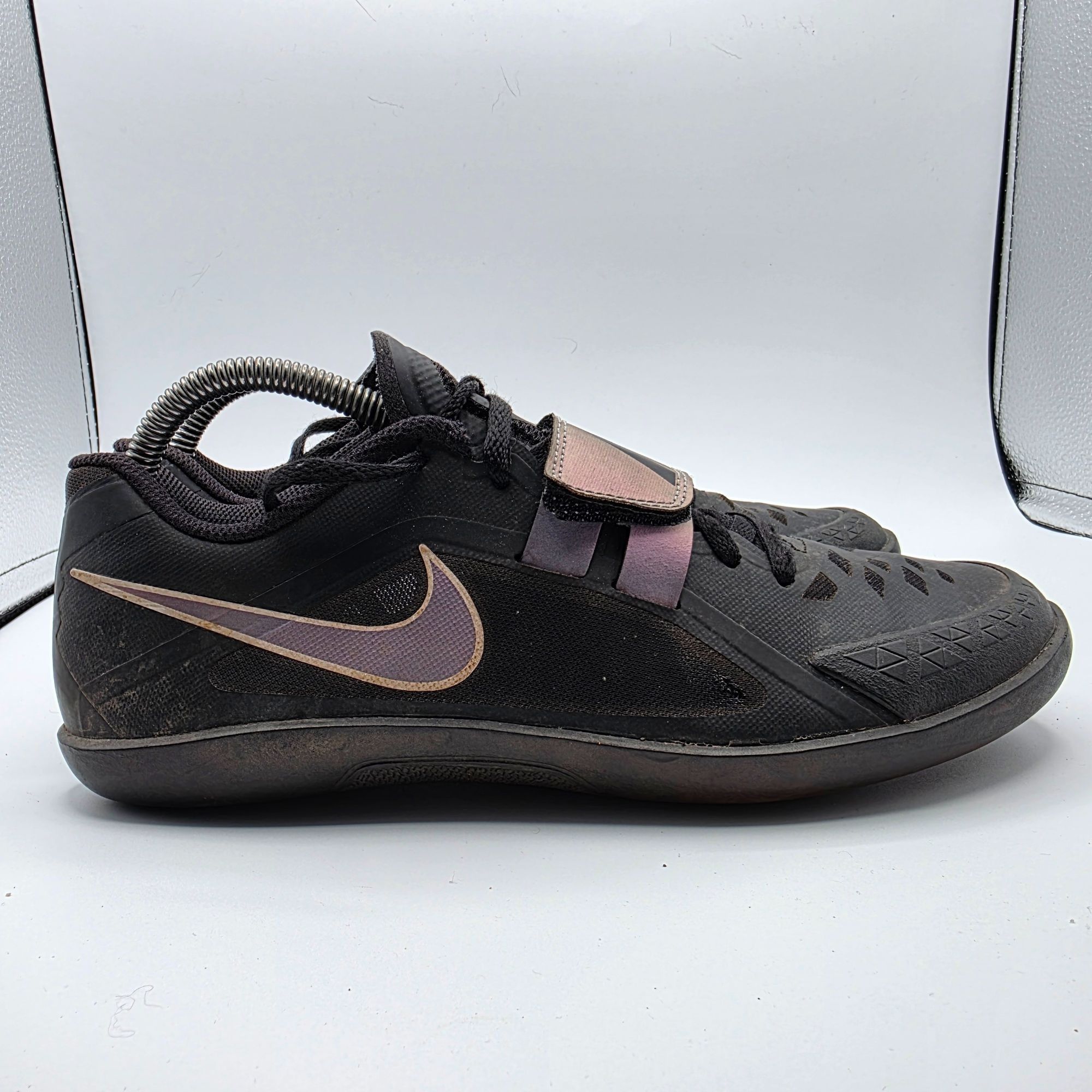 Nike Nike Zoom Rival SD Track And Field Mens Size 8 Black Purple Size US 8 / EU 41 - 12 Thumbnail