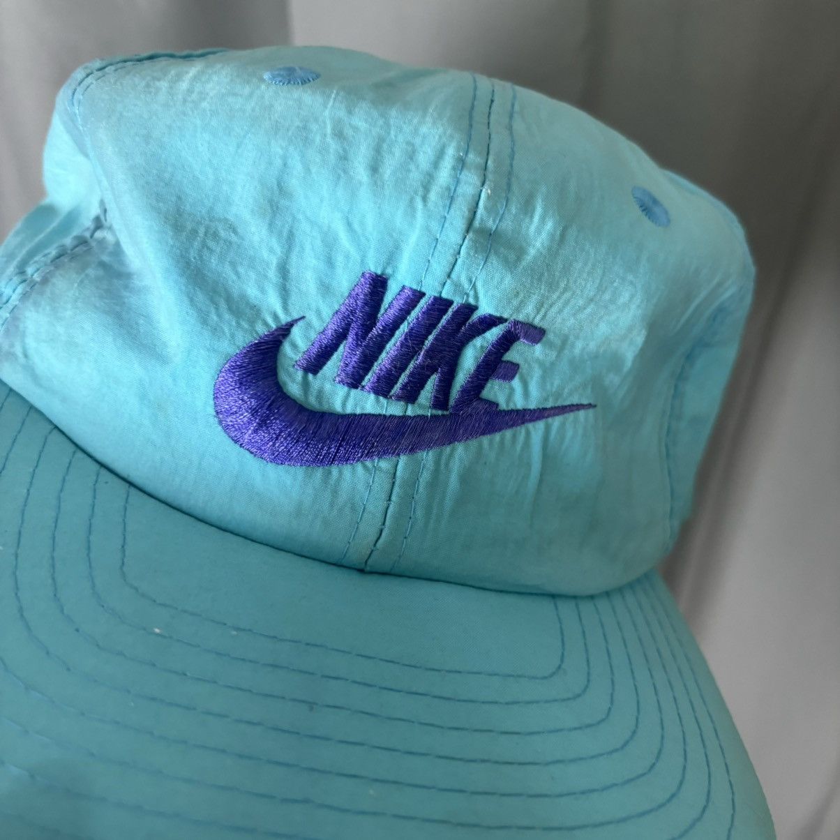 Nike × Vintage VINTAGE NIKE NYLON HATES Size ONE SIZE - 4 Thumbnail