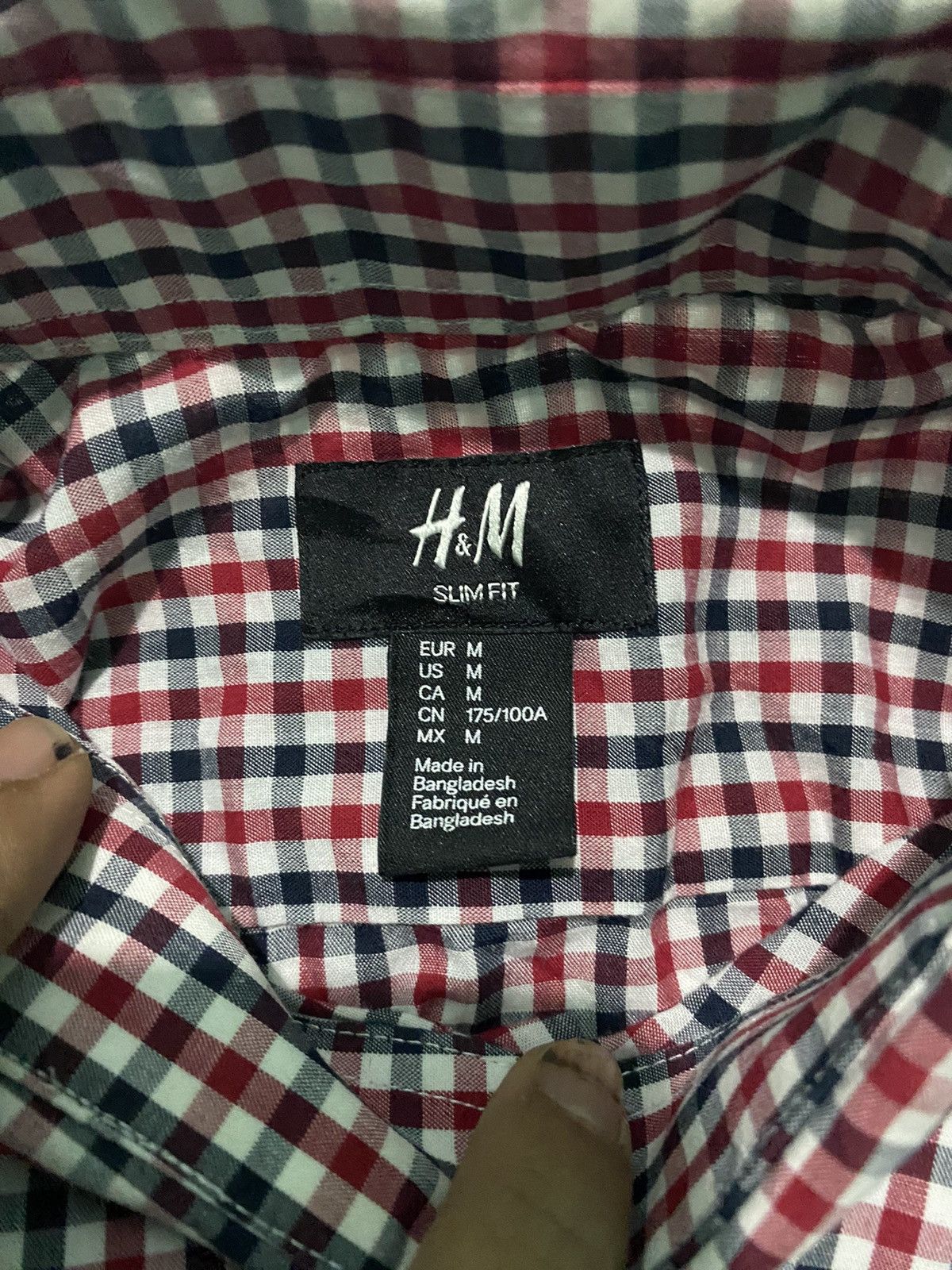 H&M × Vintage H&M Long sleeve Shirt Button Size US S / EU 44-46 / 1 - 11 Thumbnail