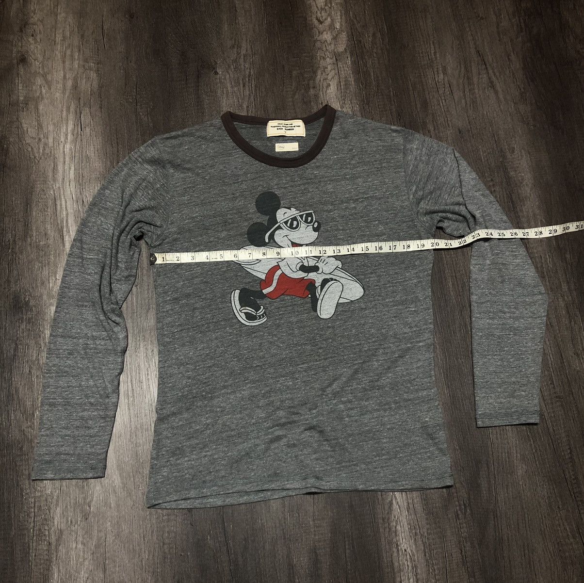 Disney × Japanese Brand Vintage Back Number x Disney x Mickey Long Sleeve Tee Shirt Size US M / EU 48-50 / 2 - 19 Thumbnail