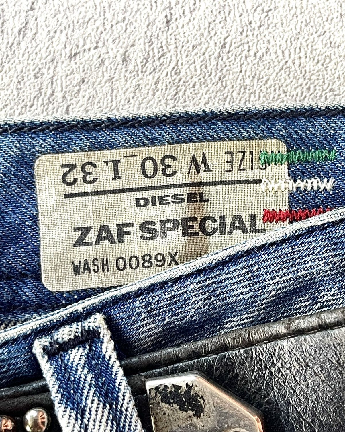 Diesel Distressed Diesel Zaf Special Flared Size US 31 - 4 Thumbnail