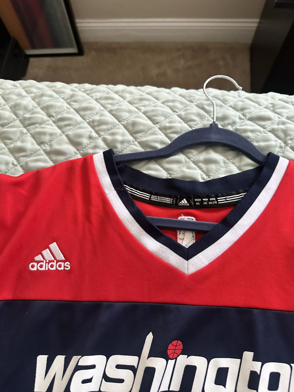Adidas Washington Wizards Bradley Beal jersey Size US XXL / EU 58 / 5 - 4 Thumbnail