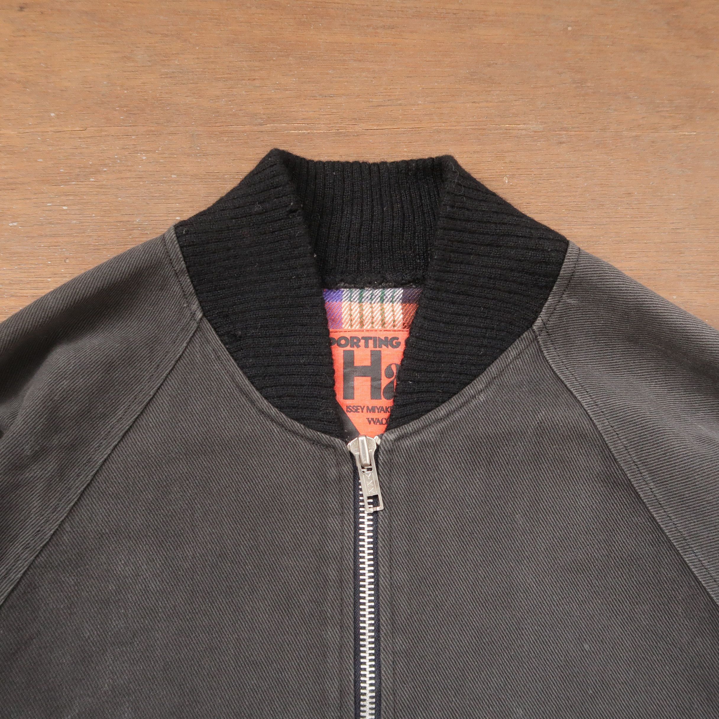 Hai Sporting Gear × Issey Miyake Hai Sporting Gear Issey Miyake Distressed Bomber Jacket Size US M / EU 48-50 / 2 - 2 Thumbnail