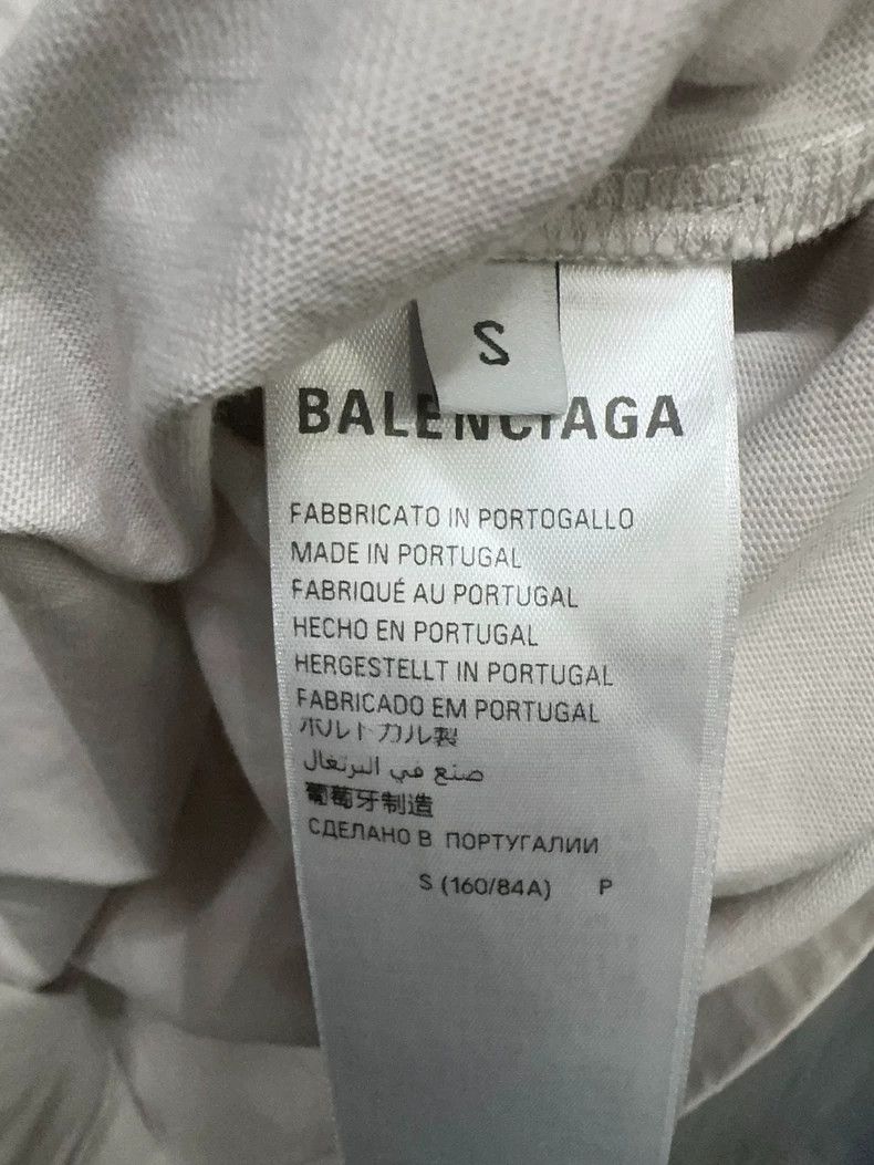 Balenciaga Balenciaga 24fw active reflective logo short sleeve 2501-Ne Size US S / EU 44-46 / 1 - 4 Thumbnail