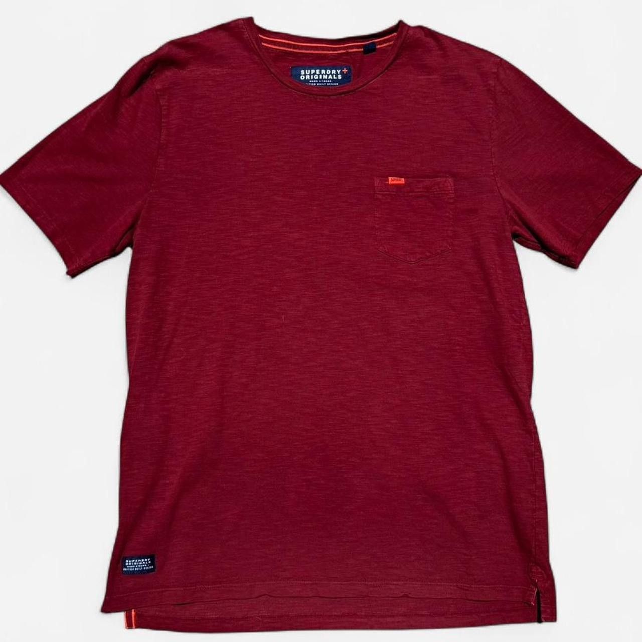 Superdry Superdry Originals Red Pocket Tee Size US XL / EU 56 / 4 - 1 Thumbnail