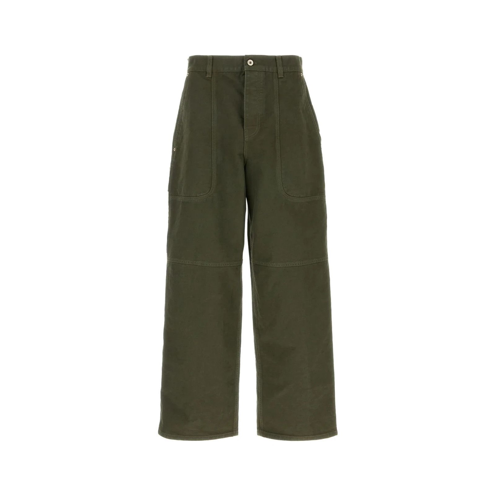 Loewe LOEWE Khaki Cotton Cargo Pants New & Authentic (Men's size:U Size US 34 / EU 50 - 1 Thumbnail
