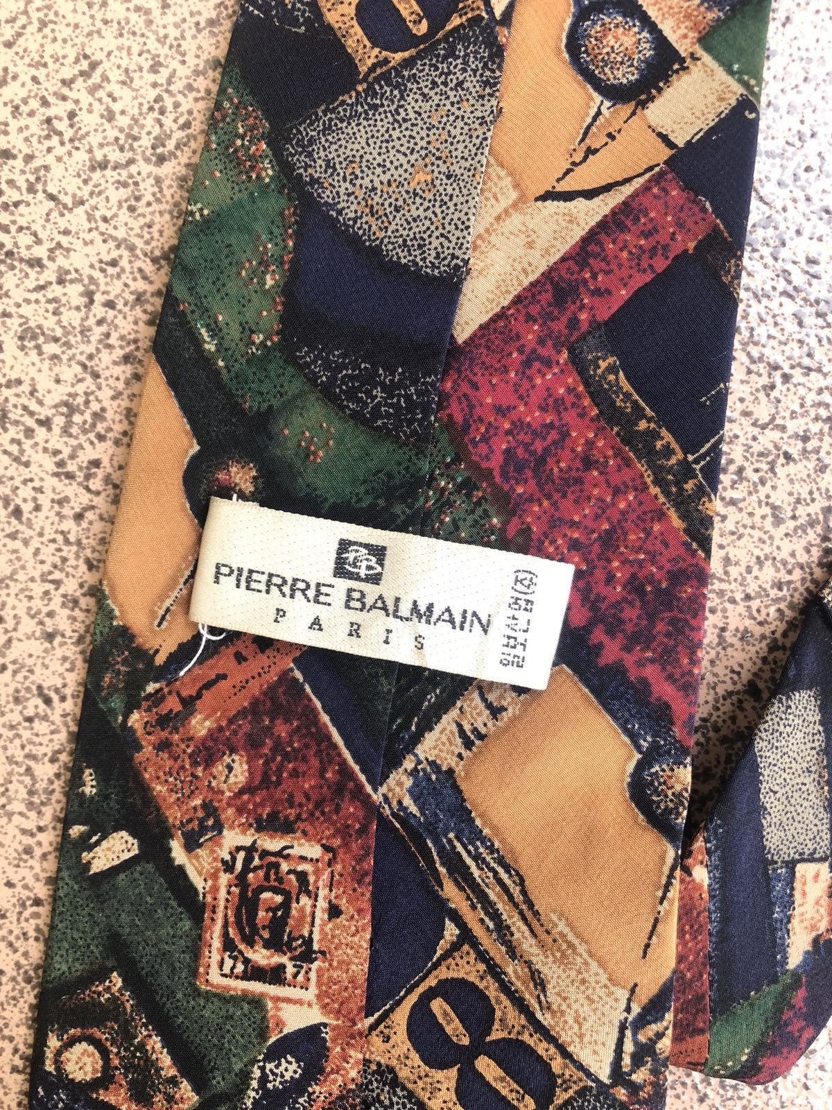 Pierre Balmain Balmain pattern tie Size ONE SIZE - 4 Thumbnail