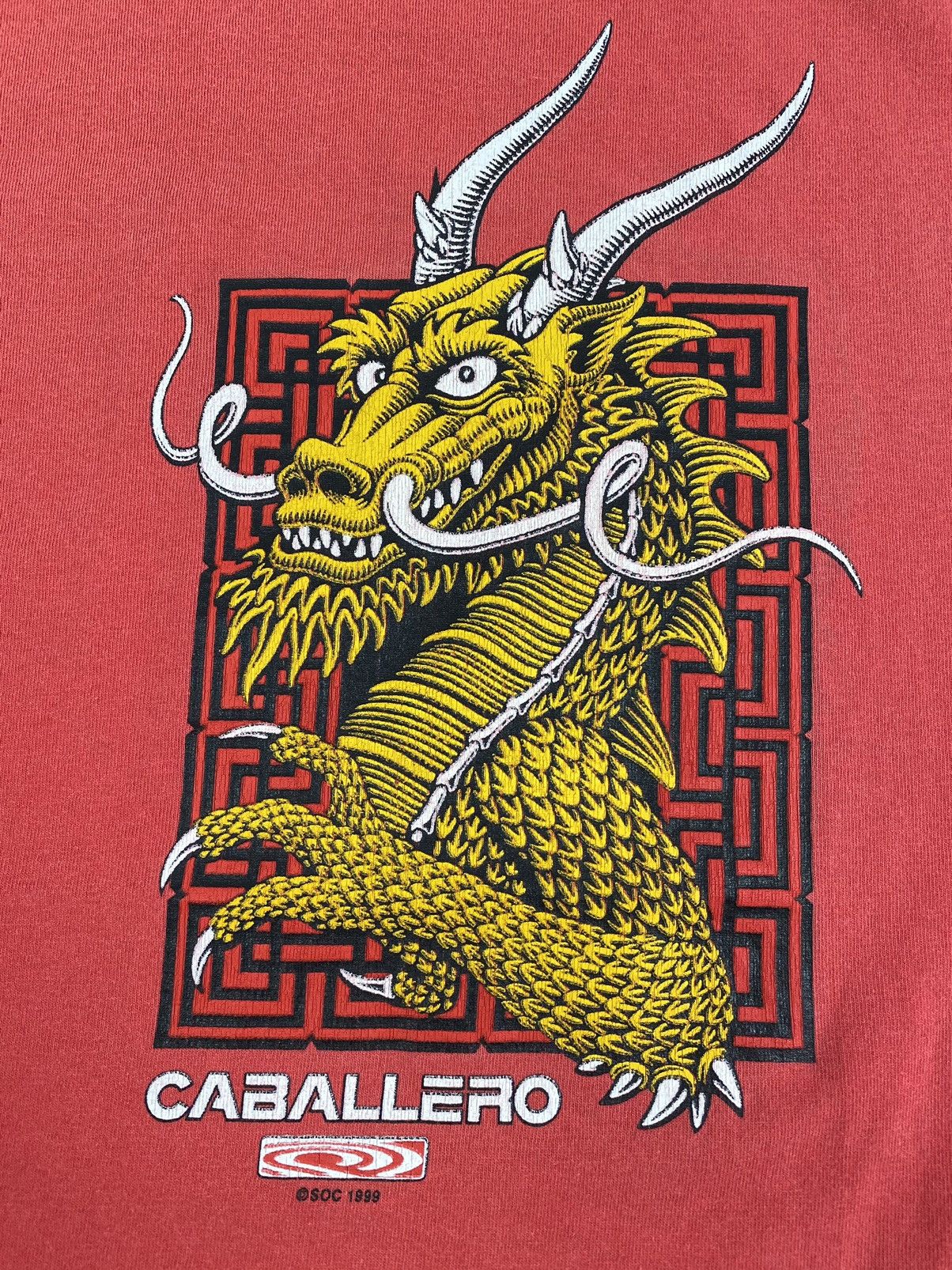 Powell Peralta 1999 Vintage Skate One by Powell Steeve Caballero Dragon Tee Size US S / EU 44-46 / 1 - 11 Thumbnail