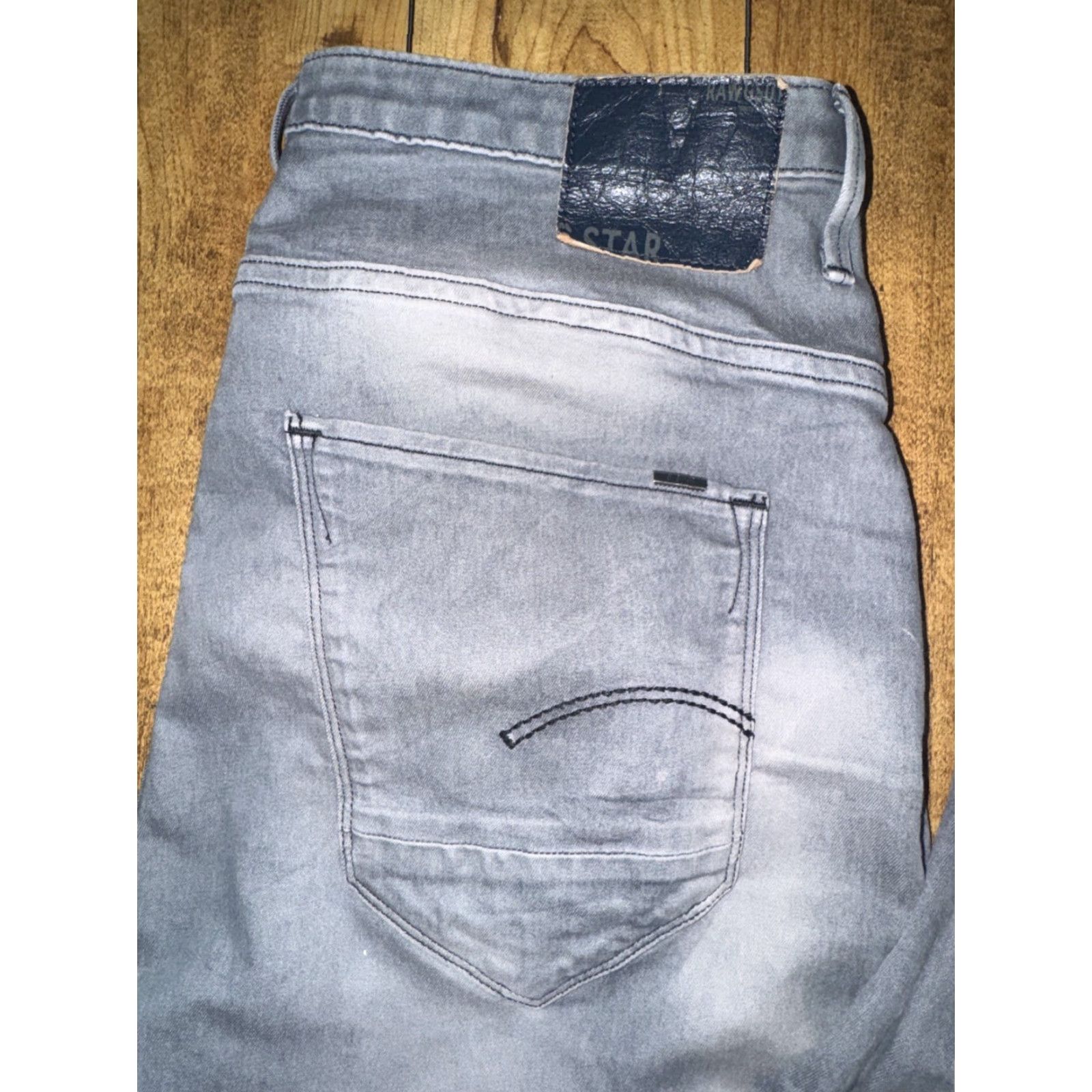 G-Star G-Star Arc 3D Tapered Jeans Gray Wash Women’s Size 30x29 Mid Rise Denim Size 30" / US 8 / IT 44 - 3 Thumbnail