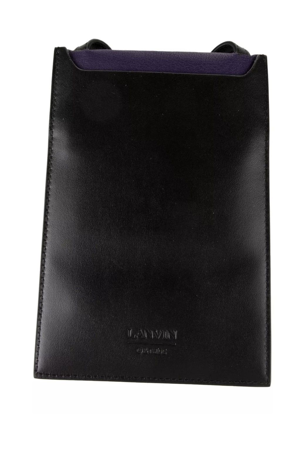 Lanvin LANVIN X BATMAN CALFSKIN PHONE CASE Size ONE SIZE - 2 Thumbnail