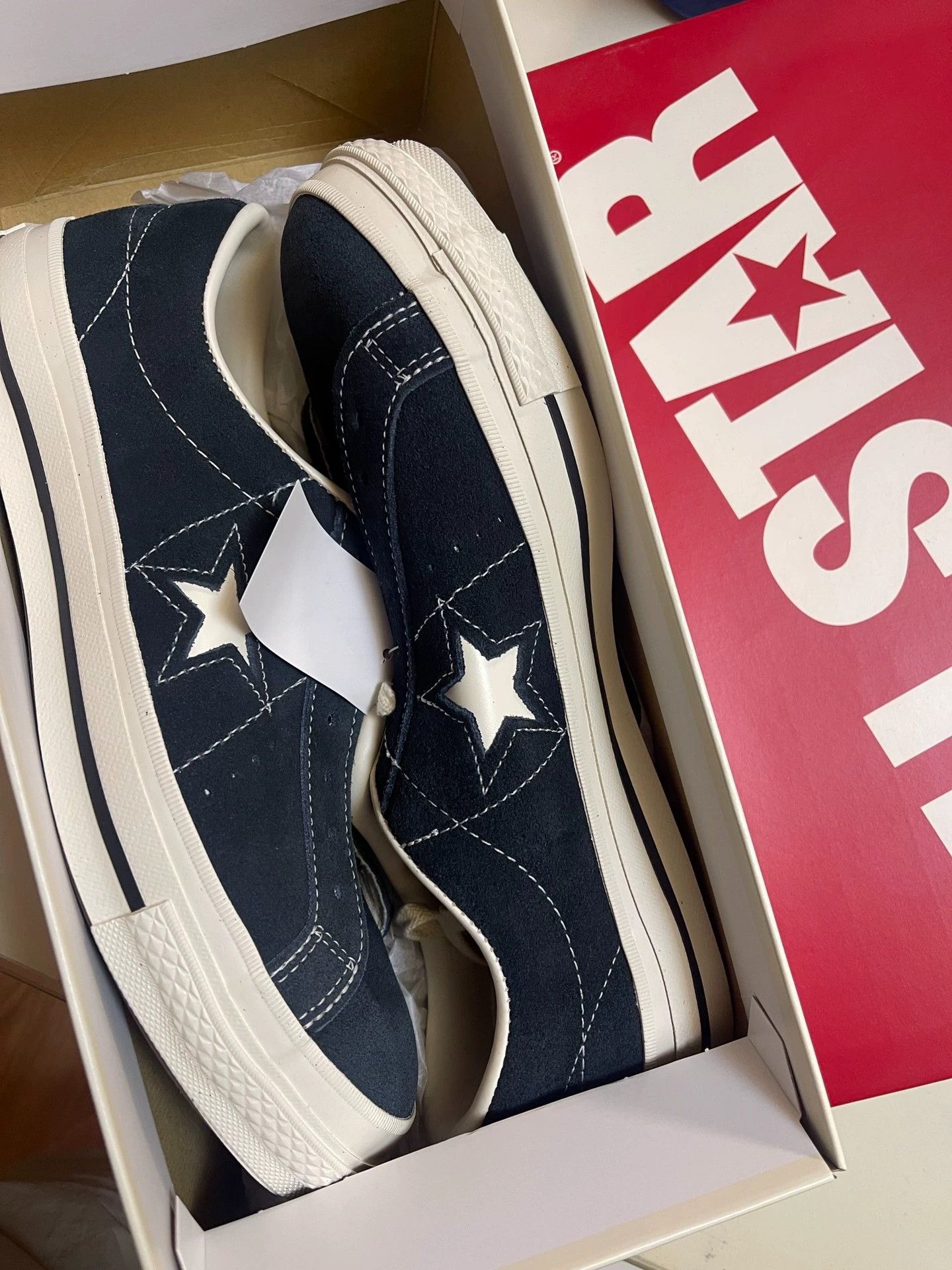 Converse CONVERSE ONE STAR J Navy 8 BNIB Size US 8 / EU 41 - 2 Thumbnail